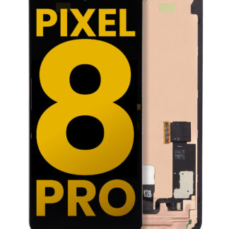 OLED Display mit Rahmen (mit Fingerprint Sensor) für Google Pixel 8 Pro (professionell aufgearbeitet)