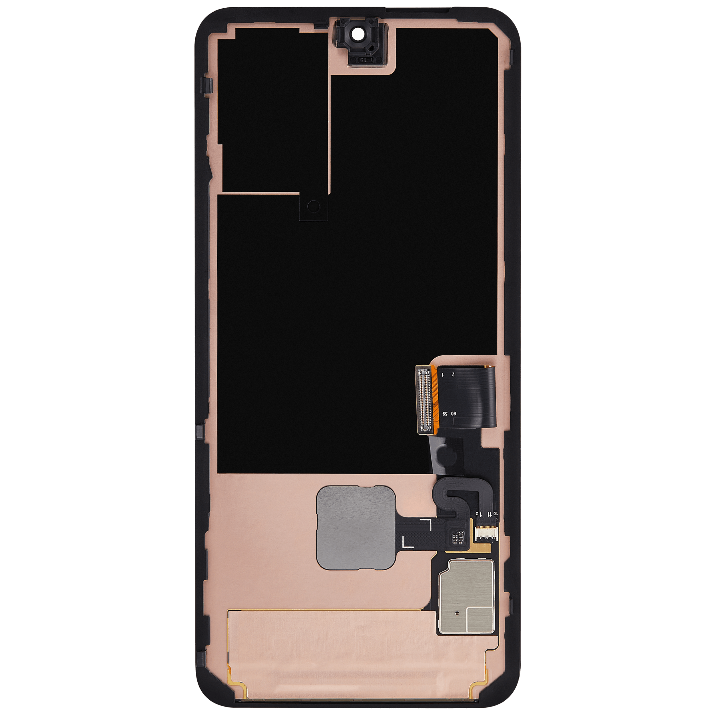 OLED Display mit Rahmen (mit Fingerprint Sensor) für Google Pixel 8 (professionell aufgearbeitet) – Bild 4
