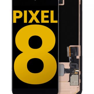 OLED Display mit Rahmen (mit Fingerprint Sensor) für Google Pixel 8 (professionell aufgearbeitet)