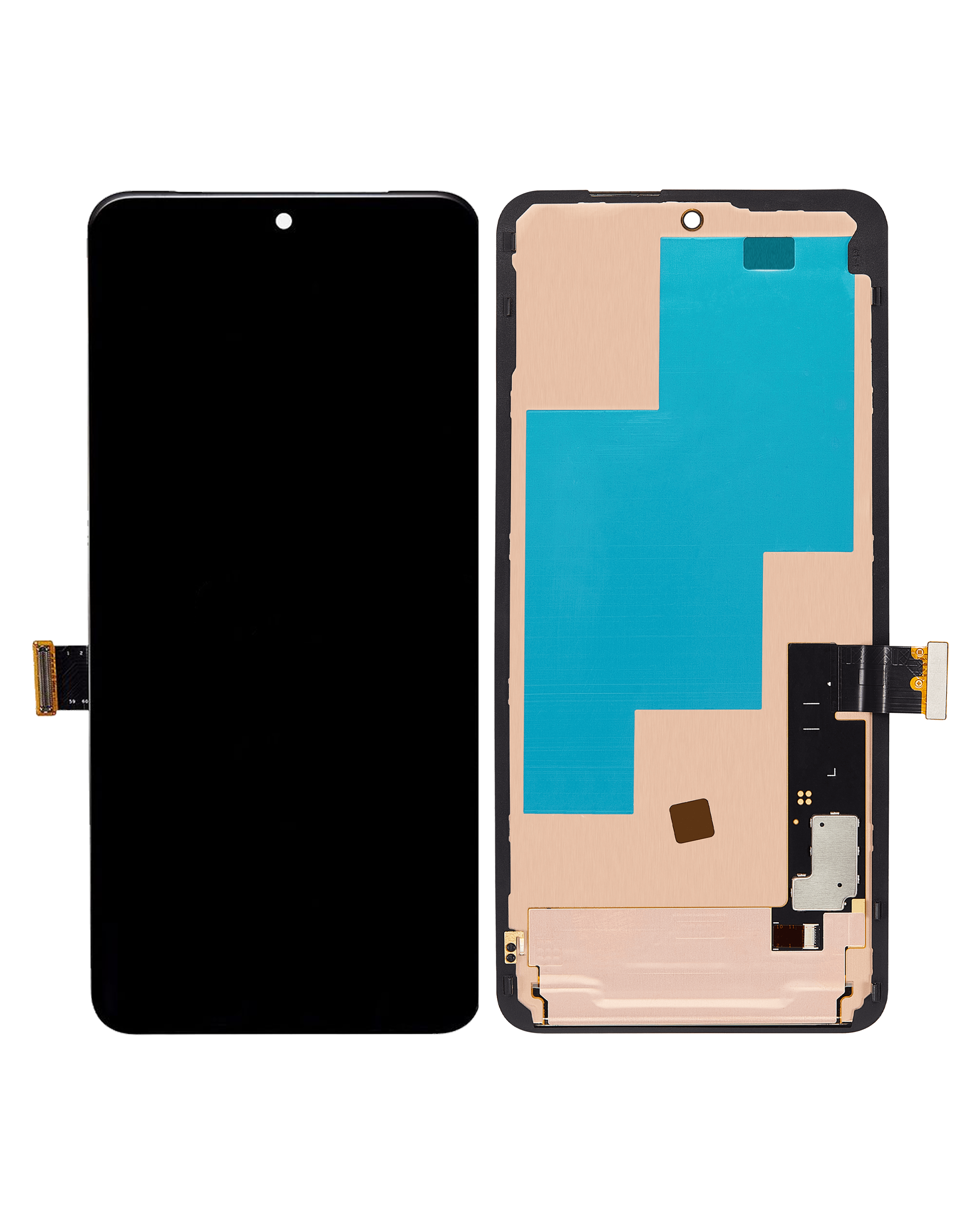 OLED Display mit Rahmen (ohne Fingerprint Sensor) für Google Pixel 8 Pro (Aftermarket Plus) – Bild 3