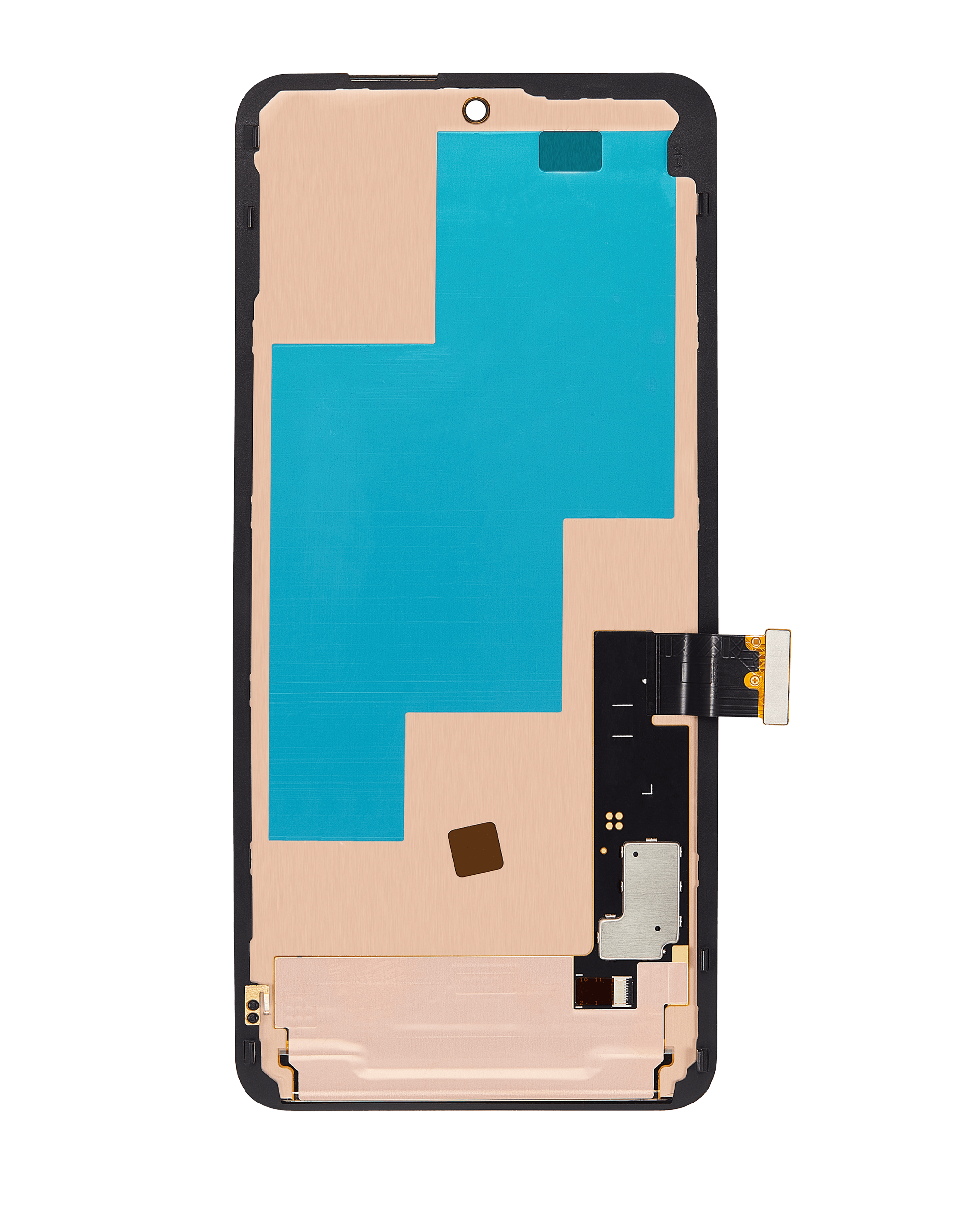 OLED Display mit Rahmen (ohne Fingerprint Sensor) für Google Pixel 8 Pro (Aftermarket Plus) – Bild 4