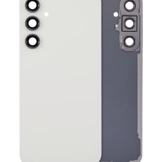 Rückdeckelglas mit Kameraglas für Samsung Galaxy S23 FE 5G (Aftermarket Plus) (Cream)