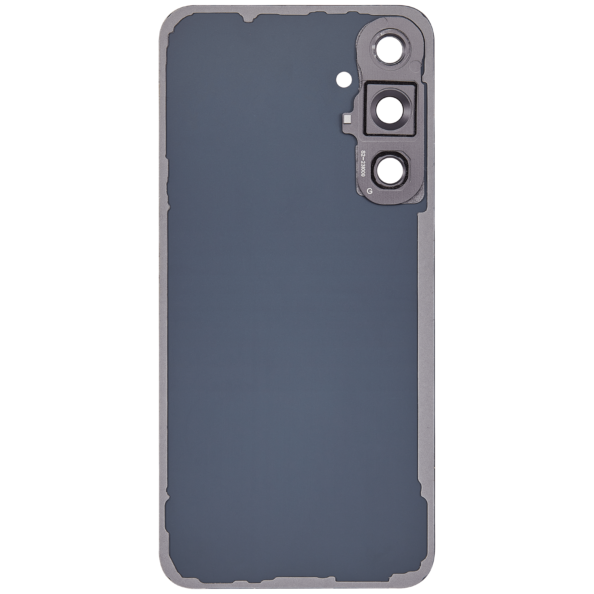 Rückdeckelglas mit Kameraglas für Samsung Galaxy S23 FE 5G (Aftermarket Plus) (Graphite) – Bild 2