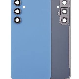 Rückdeckelglas mit Kameraglas für Samsung Galaxy S23 FE 5G (Aftermarket Plus) (Indigo)