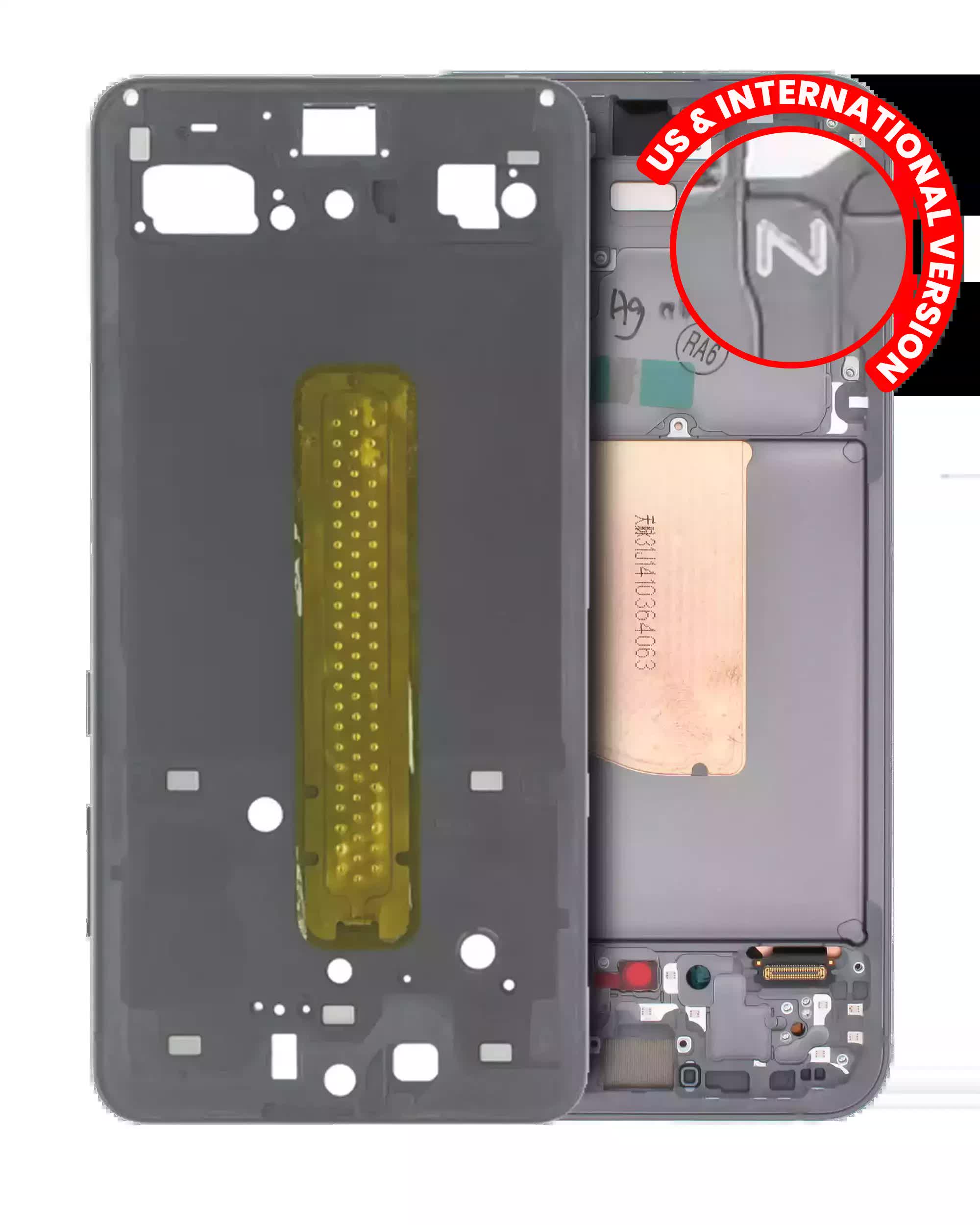 Mittelrahmen für Samsung Galaxy S23 FE (US & International Version) (Graphite)