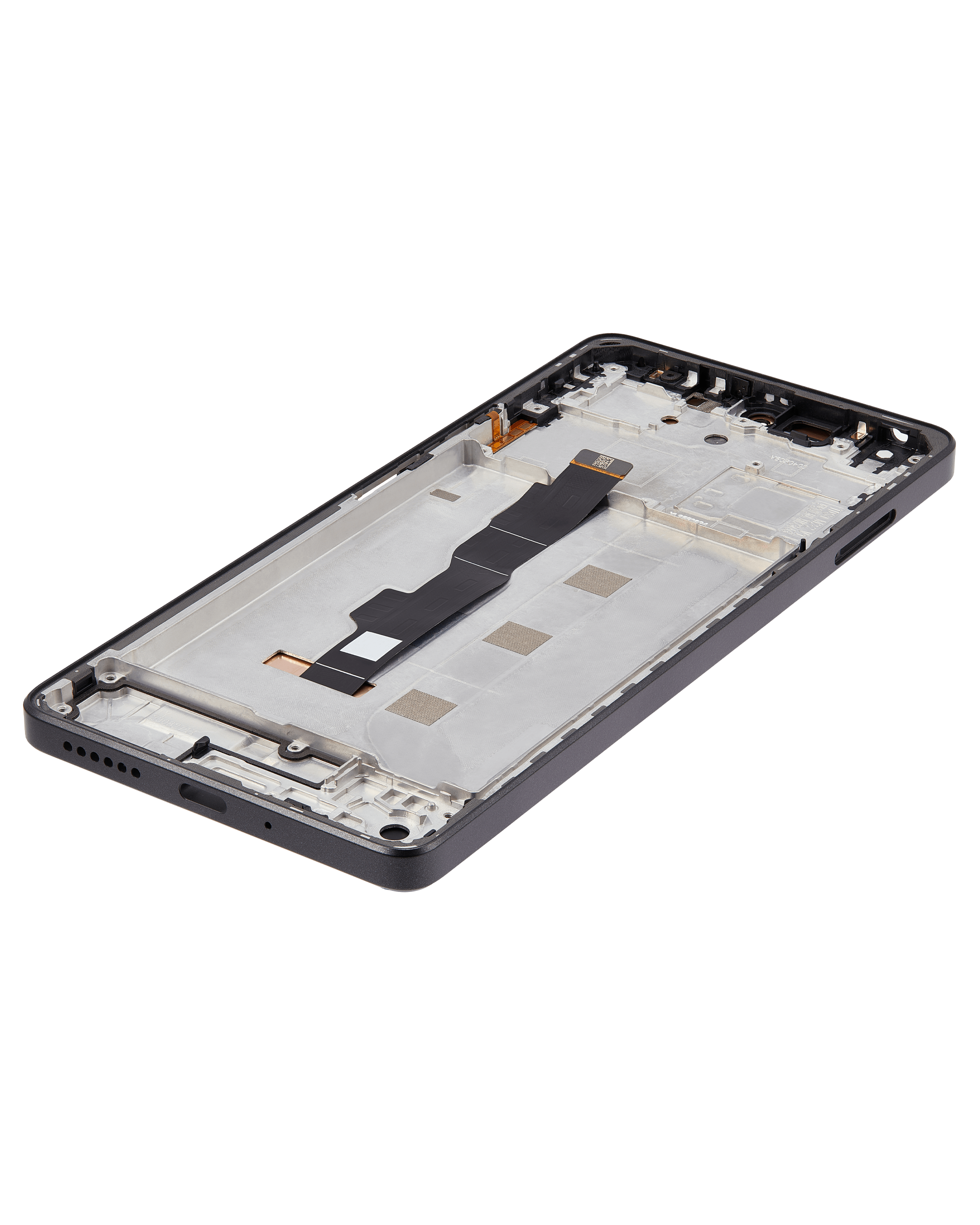 OLED Display mit Rahmen für Xiaomi Redmi Note 13 5G (professionell aufgearbeitet) (Black (Schwarz)) – Bild 4