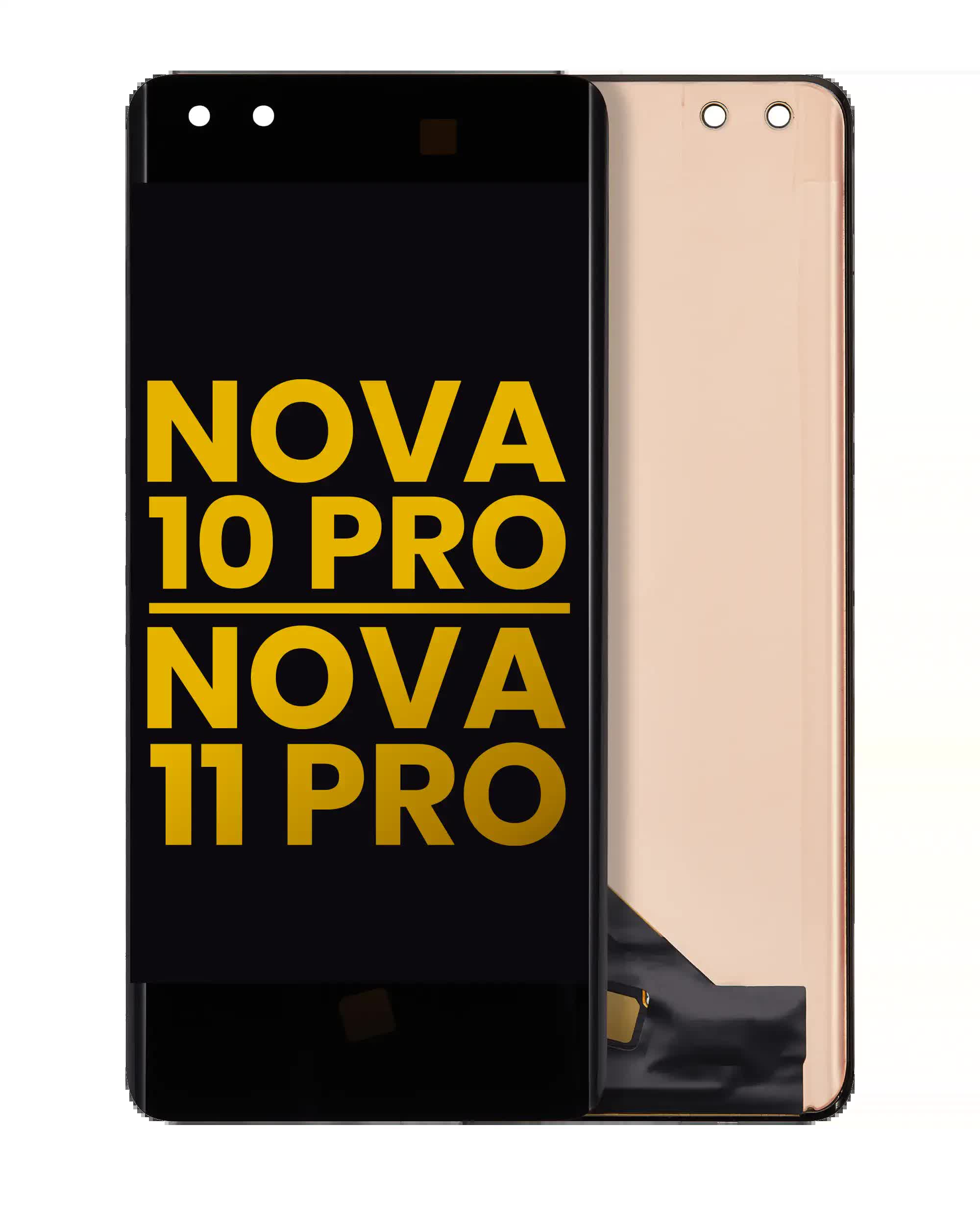 OLED Display ohne Rahmen für Huawei Nova 10 Pro / Nova 11 Pro (professionell aufgearbeitet)