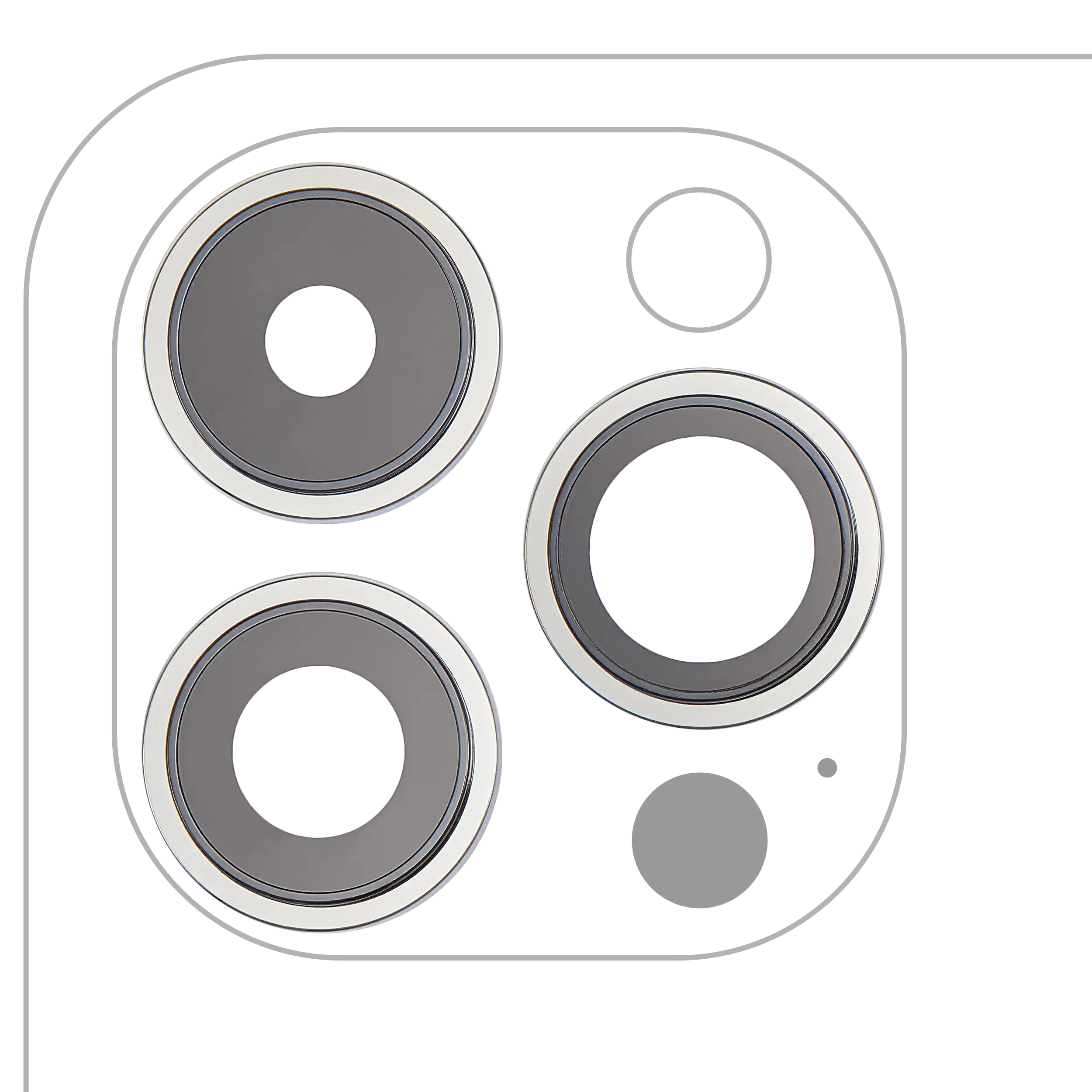 Frontkamera Protective Film für iPhone 14 Pro / 14 Pro Max (2-teiliges Set) (10er-Pack) – Bild 5