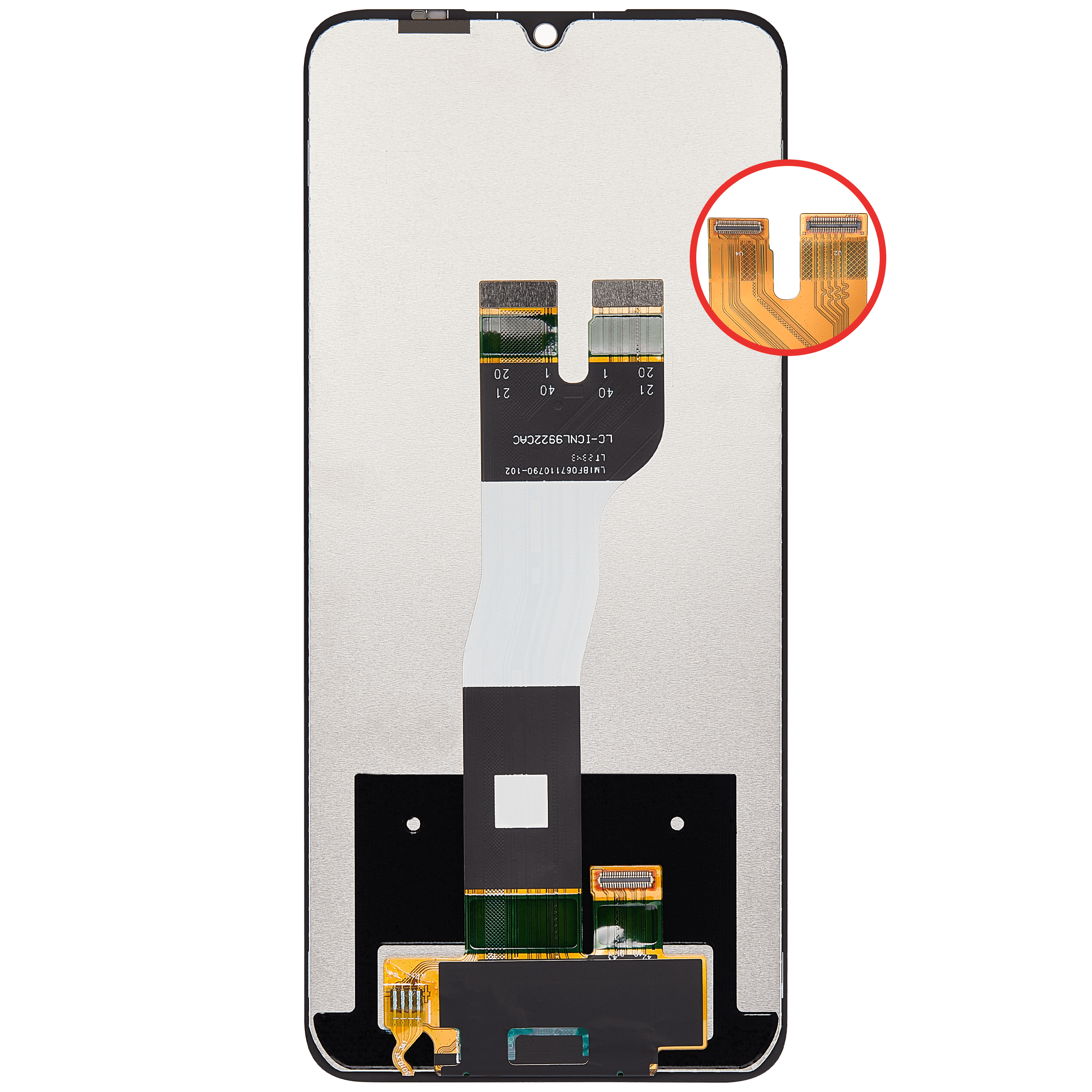LCD Display ohne Rahmen für Samsung Galaxy A05s (A057 / 2023) (professionell aufgearbeitet) – Bild 4