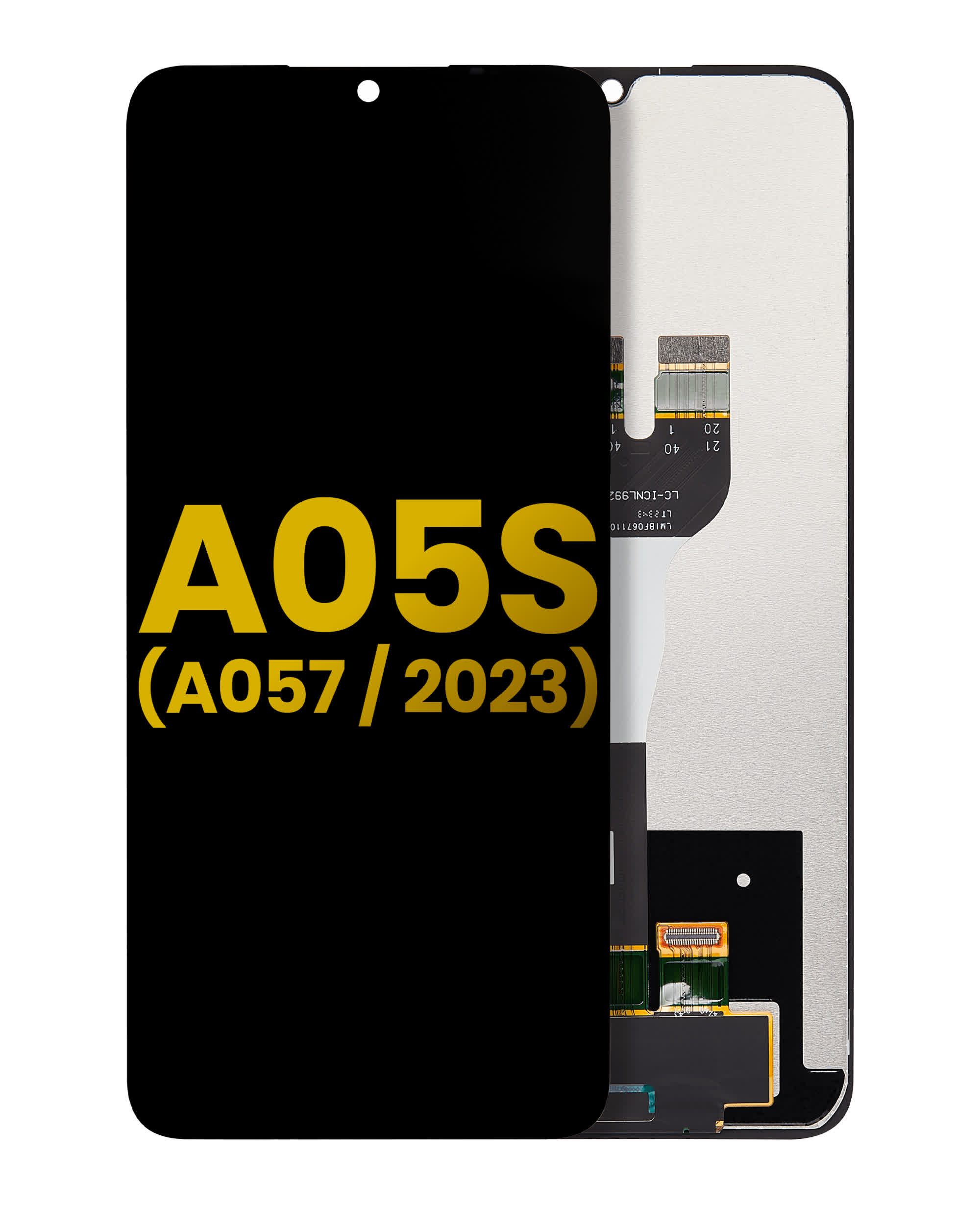 LCD Display ohne Rahmen für Samsung Galaxy A05s (A057 / 2023) (professionell aufgearbeitet)