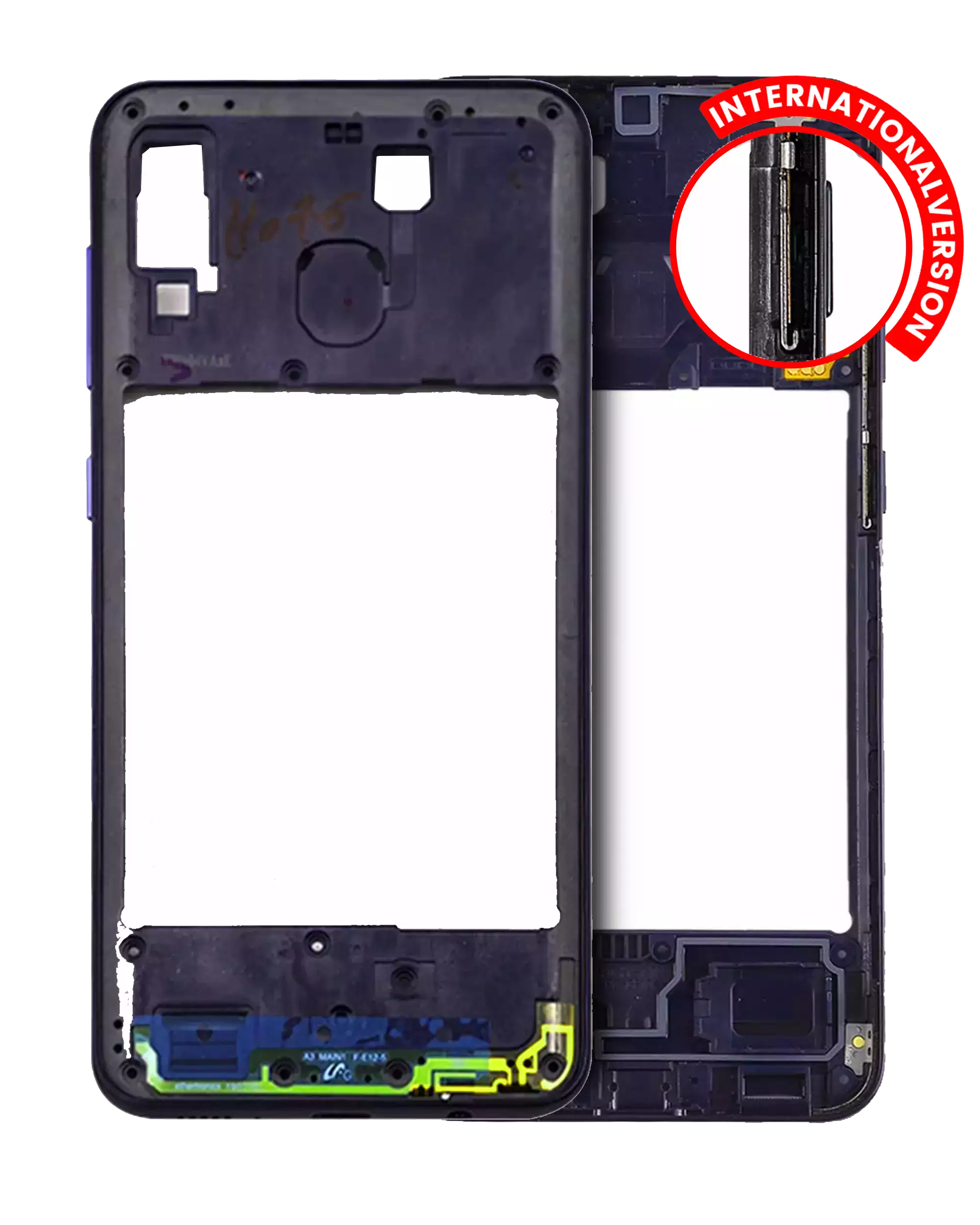 Mittelrahmen für Samsung Galaxy A05S (A057 / 2023) (Light Green) – Bild 5