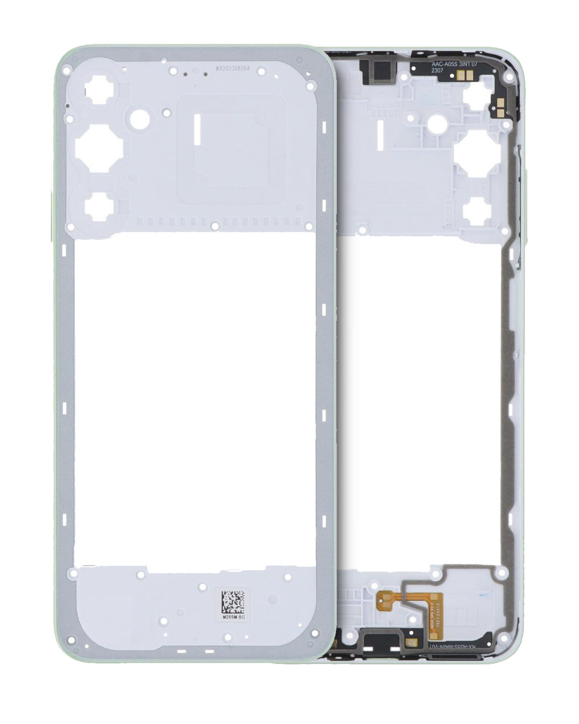 Mittelrahmen für Samsung Galaxy A05S (A057 / 2023) (Light Green)
