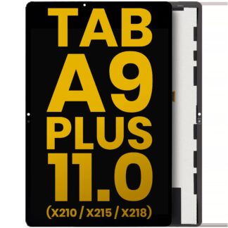 LCD Display ohne Rahmen für Samsung Galaxy Tab A9 Plus 11.0" (X210 / X215 / X218) (2023) (professionell aufgearbeitet) (Black (Schwarz))