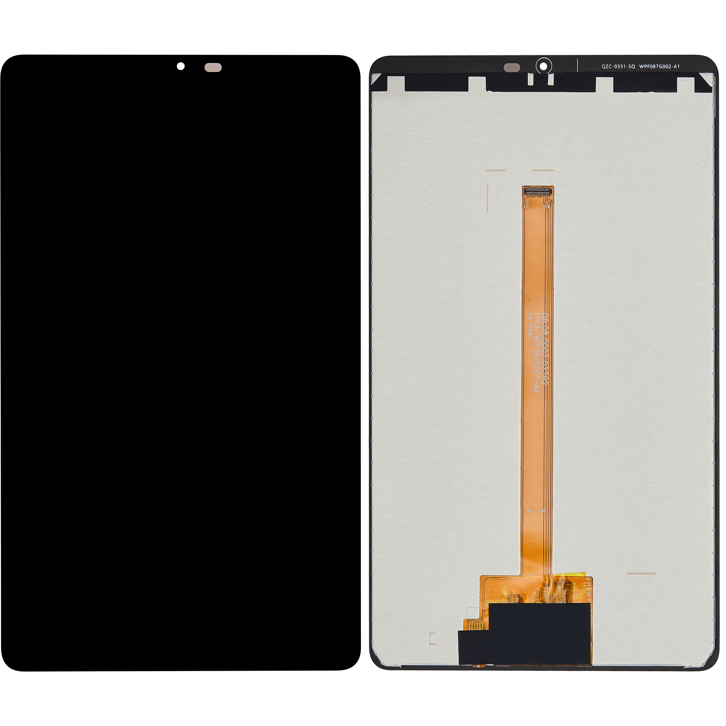 LCD Display ohne Rahmen für Samsung Galaxy Tab A9 (X110/X115/X117) (2023) (LTE) (professionell aufgearbeitet) (Black (Schwarz)) – Bild 2