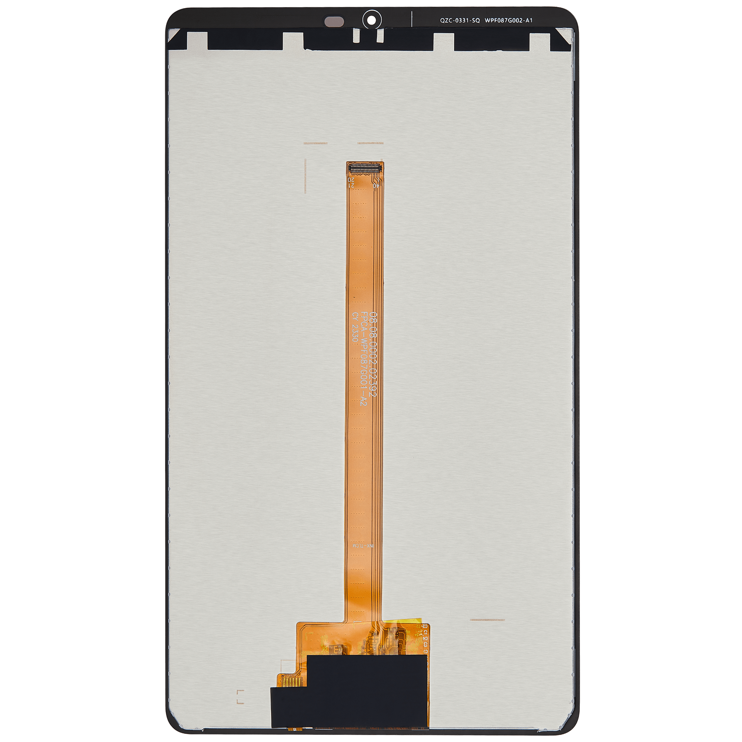 LCD Display ohne Rahmen für Samsung Galaxy Tab A9 (X110/X115/X117) (2023) (LTE) (professionell aufgearbeitet) (Black (Schwarz)) – Bild 4