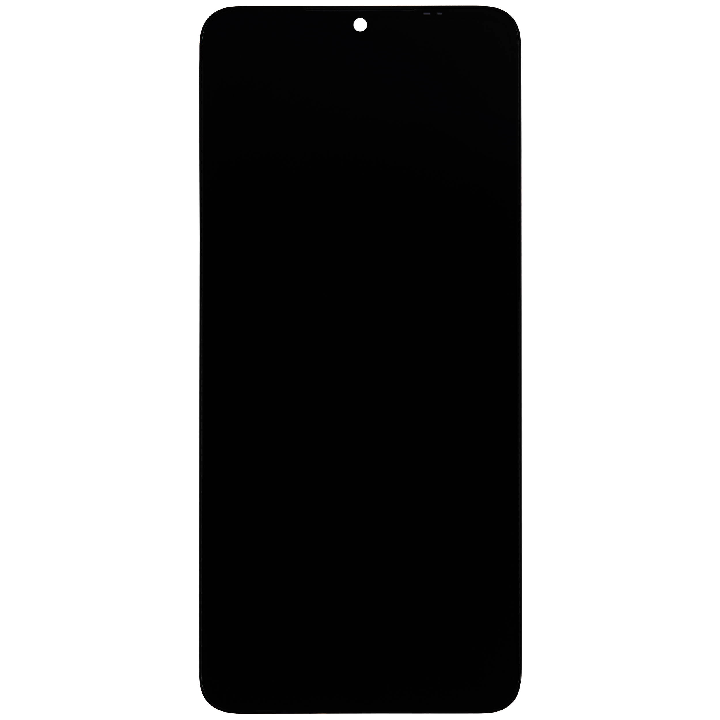 LCD Display mit Rahmen für Samsung Galaxy A05 (A055 / 2023) (professionell aufgearbeitet) – Bild 3