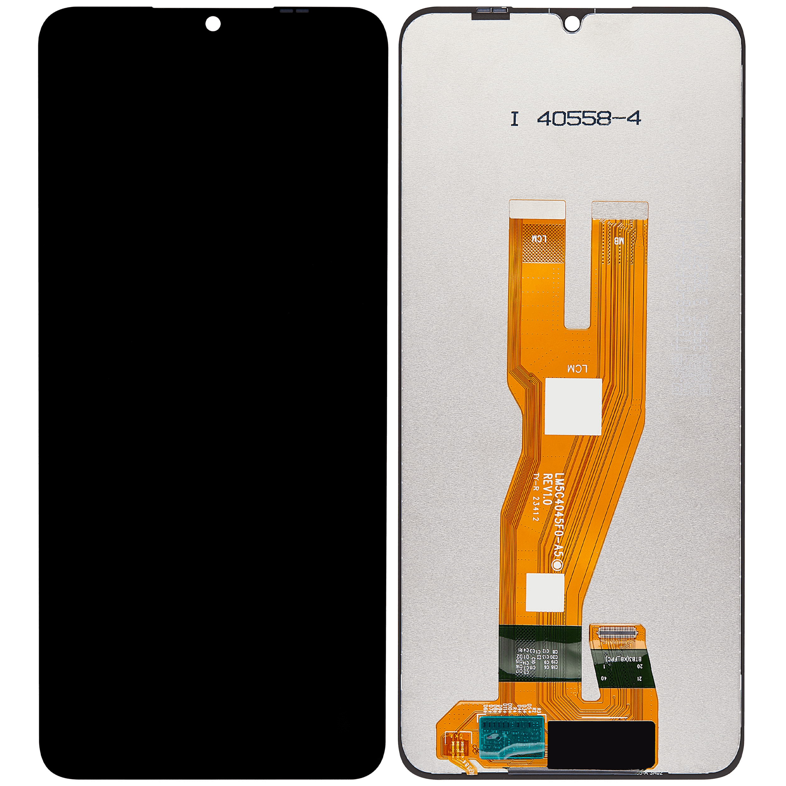 LCD Display ohne Rahmen für Samsung Galaxy A05 (A055 / 2023) (professionell aufgearbeitet) – Bild 2