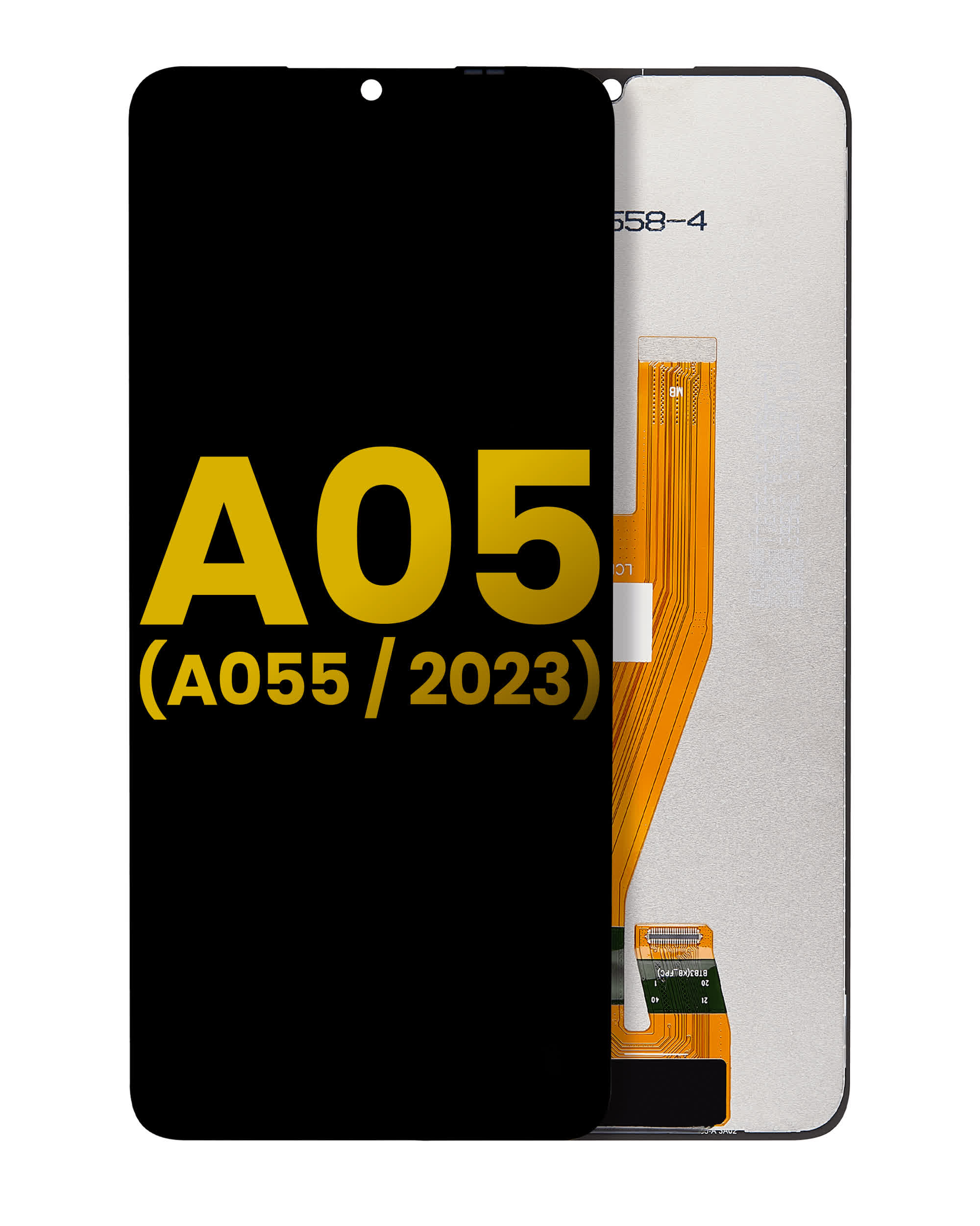 LCD Display ohne Rahmen für Samsung Galaxy A05 (A055 / 2023) (professionell aufgearbeitet)