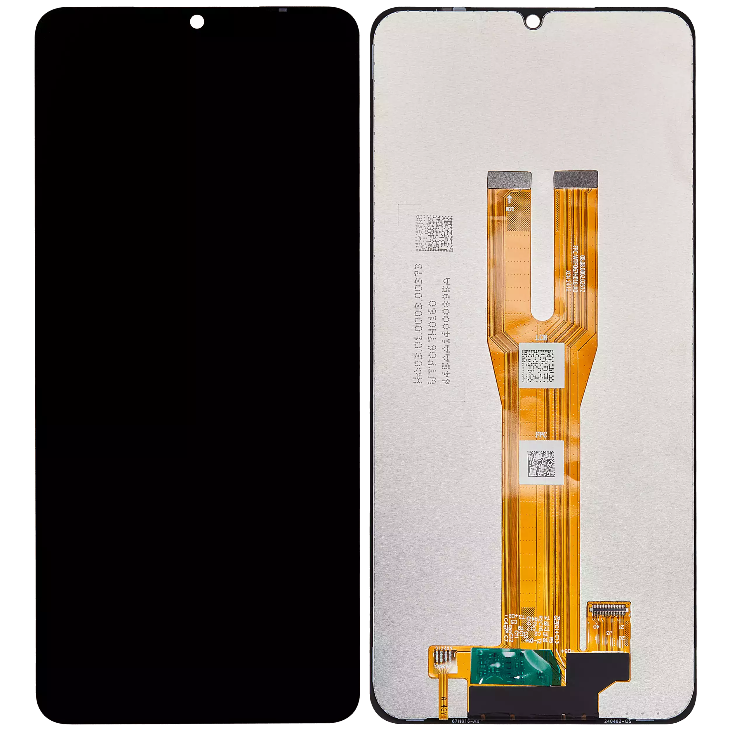 LCD Display ohne Rahmen für Samsung Galaxy A06 (A065 / 2024) (professionell aufgearbeitet) – Bild 2