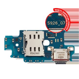 Ladebuchse mit SIM-Kartenleser für Samsung Galaxy S24 Plus 5G (S926U) (US-Version) (Premium)