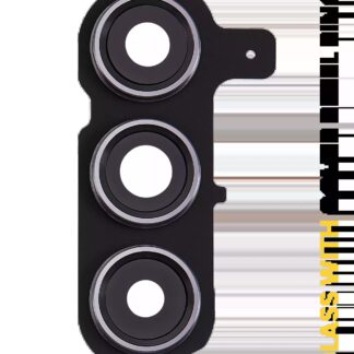 Rückkamera-Glas mit Abdeckung Blendenring für Samsung Galaxy S24 Plus 5G (Onyx Black)