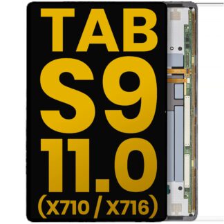 OLED Display ohne Rahmen für Samsung Galaxy Tab S9 11.0" (X710 / X716) (2023) (professionell aufgearbeitet)