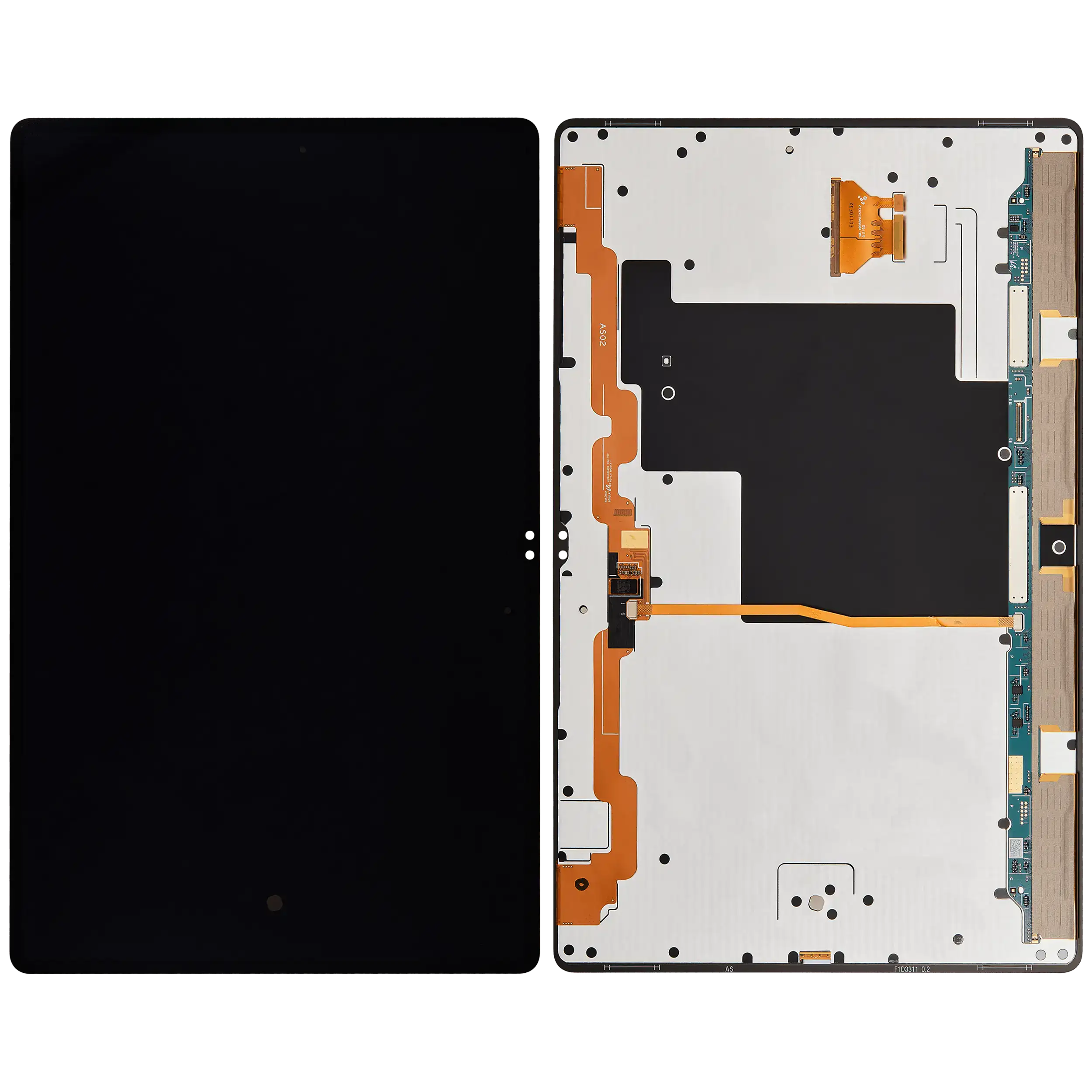 OLED Display ohne Rahmen für Samsung Galaxy Tab S9 Ultra 14.6" (X910 / X916) (2023) (professionell aufgearbeitet) – Bild 2