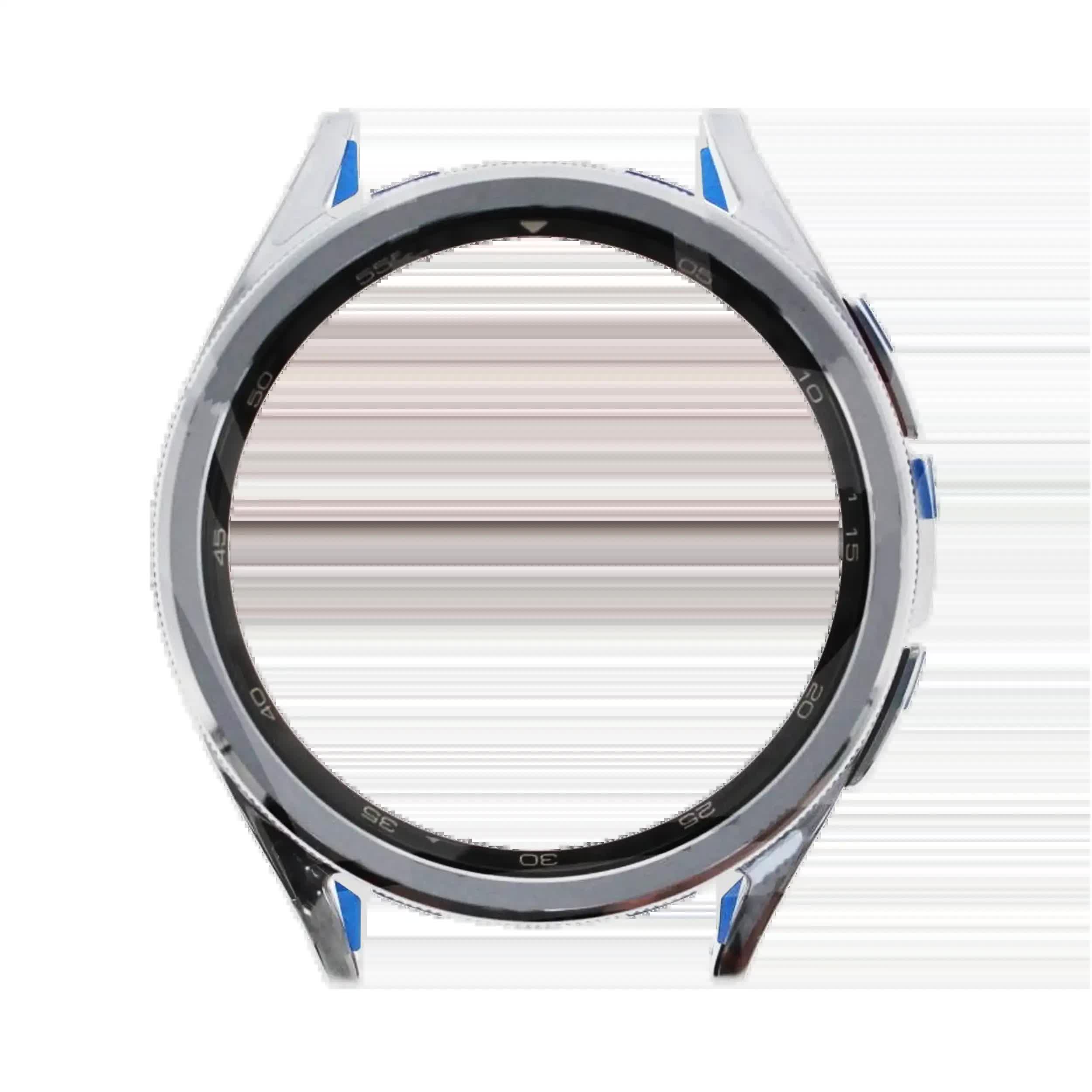 Gehäuse für Samsung Galaxy Watch 6 Classic (43mm) (Service Pack) (Silver (Silber))