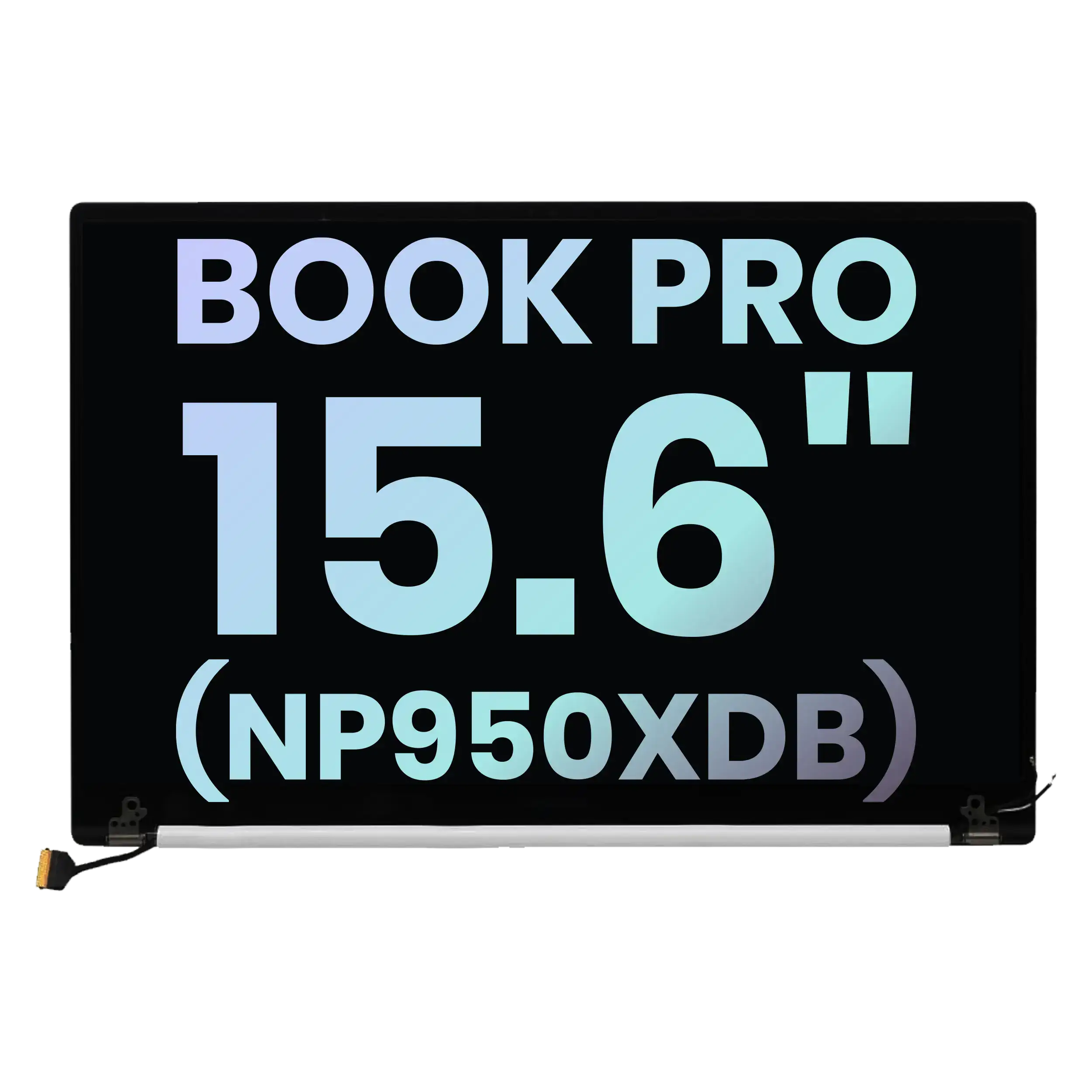 komplette LCD-Displayeinheit für Samsung Galaxy Book 2 Pro (360) 15" (NP950QED) (Service Pack) (Silver (Silber)) – Bild 2