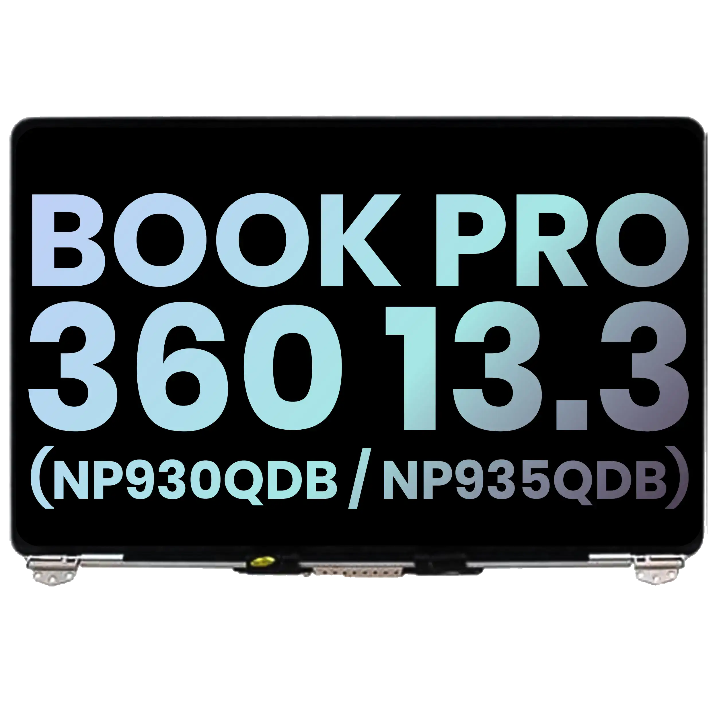 komplette LCD-Displayeinheit für Samsung Galaxy Book 2 Pro (360) 15" (NP950QED) (Service Pack) (Silver (Silber)) – Bild 5