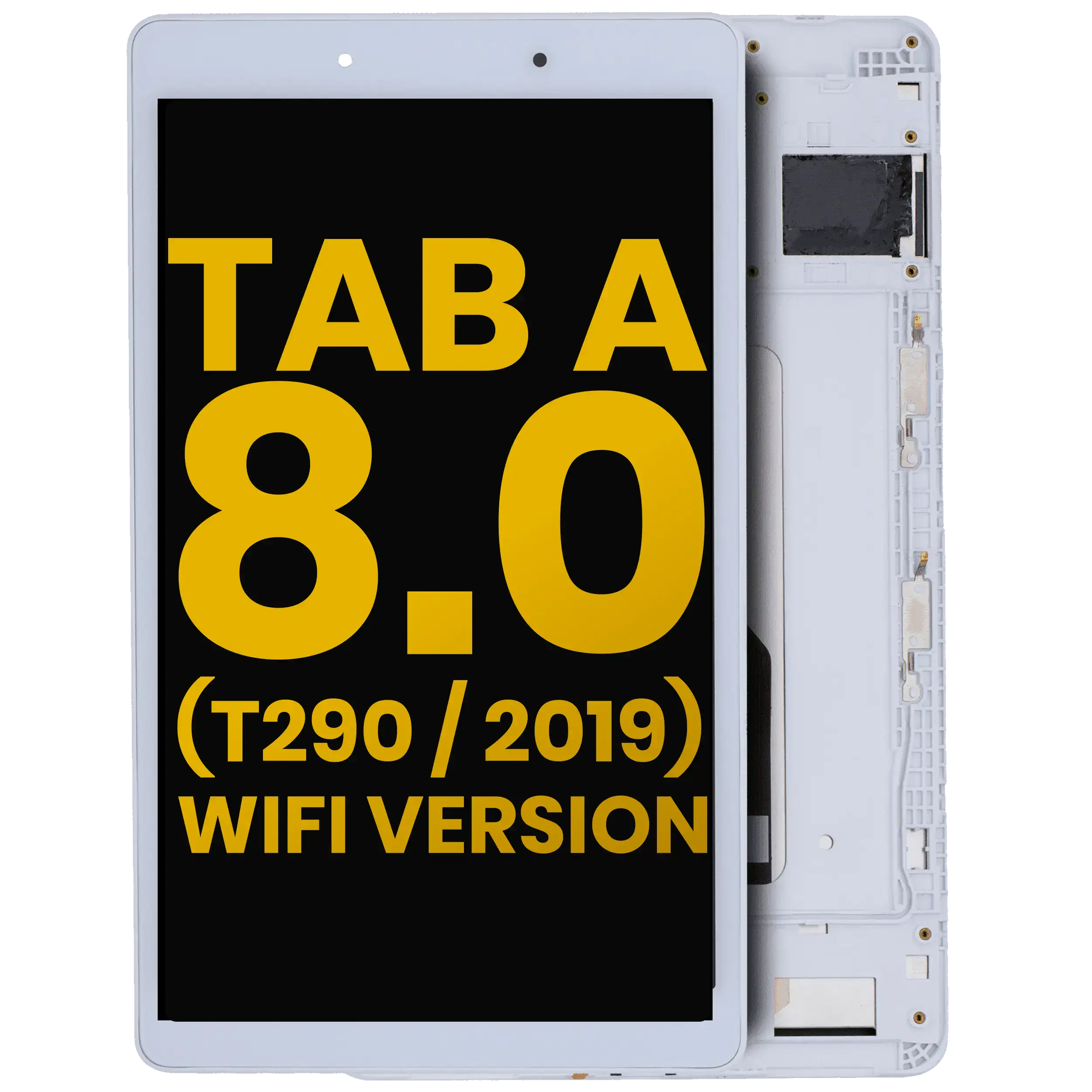 LCD Display ohne Rahmen für Samsung Galaxy Tab A 10.1" (T510 / T515 / T517) (2019) (Service Pack) (Black (Schwarz)) – Bild 4