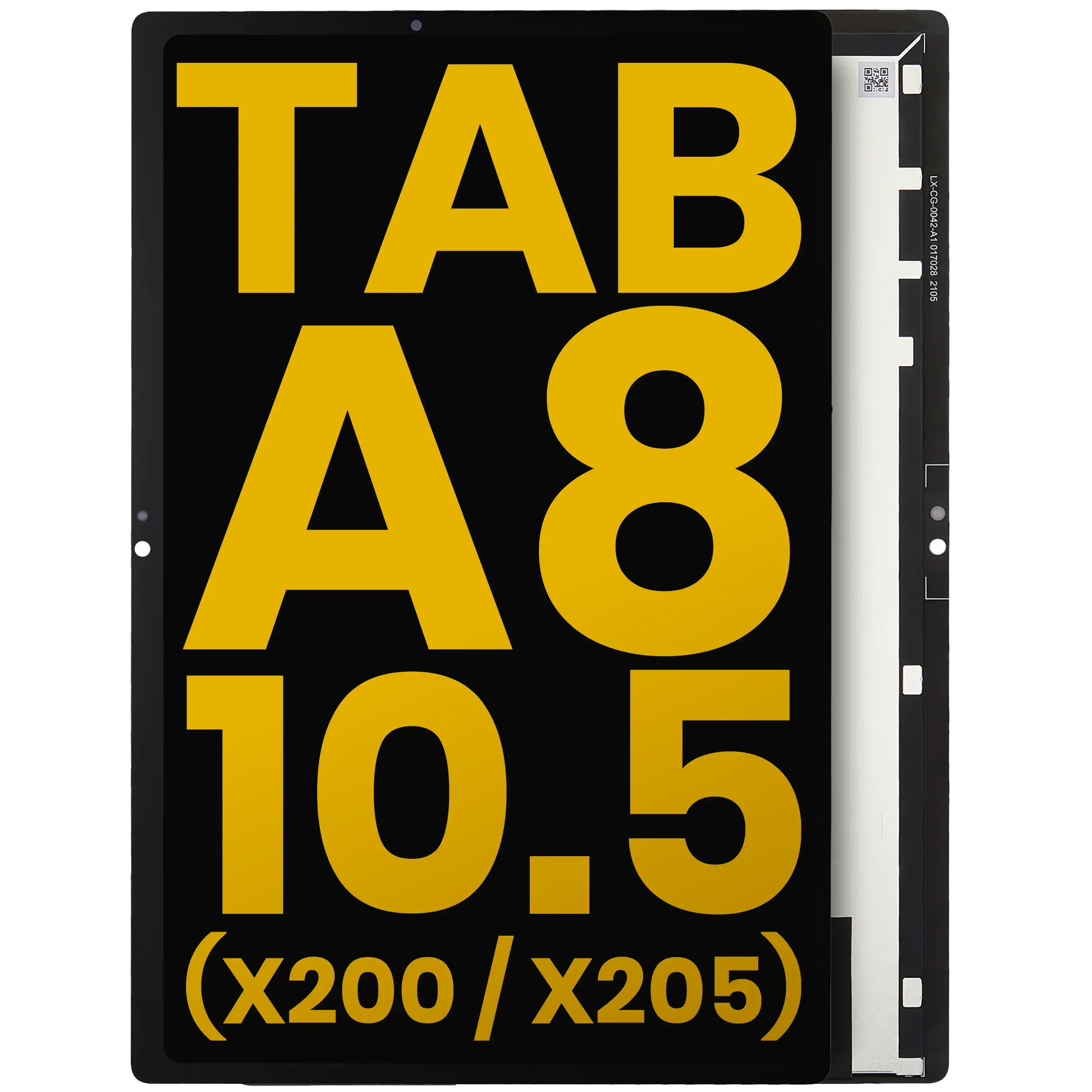 LCD Display ohne Rahmen für Samsung Galaxy Tab A 10.1" (T510 / T515 / T517) (2019) (Service Pack) (Black (Schwarz)) – Bild 5