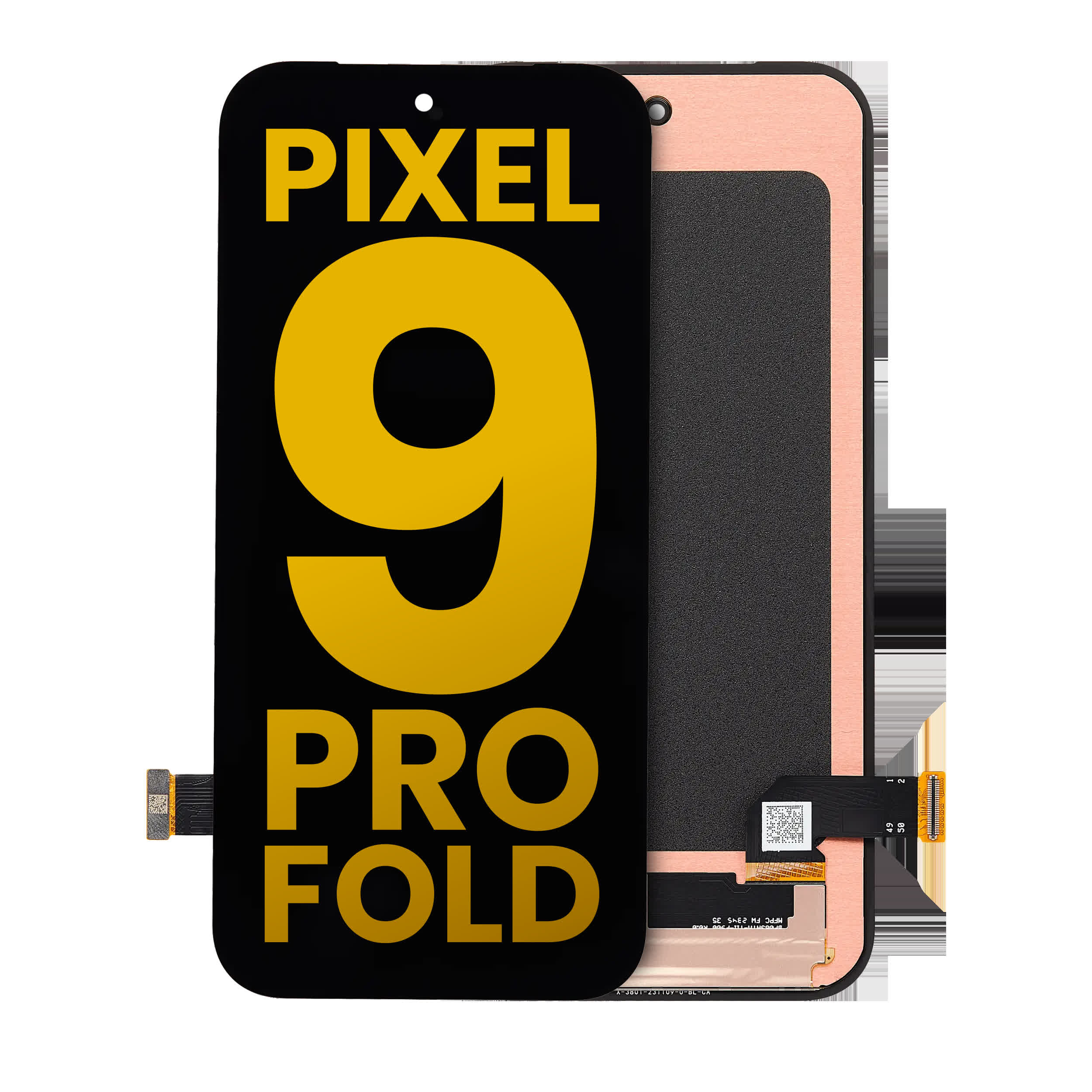 Outer OLED Display für Google Pixel 9 Pro Fold (professionell aufgearbeitet)