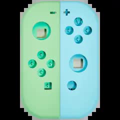 Gehäuseschale für Nintendo Switch Joy Con Controller (Green / Blue)
