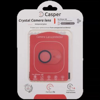 Casper Kameraglas Protector für iPhone 16e (Crystal Full Abdeckung)