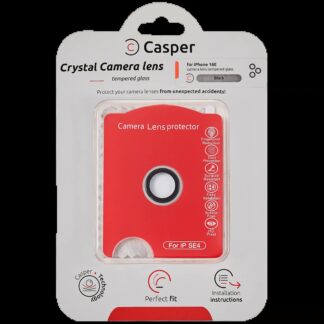 Casper Kameraglas Protector für iPhone 16E / 17E (Silver (Silber)) (Clear (Transparent))