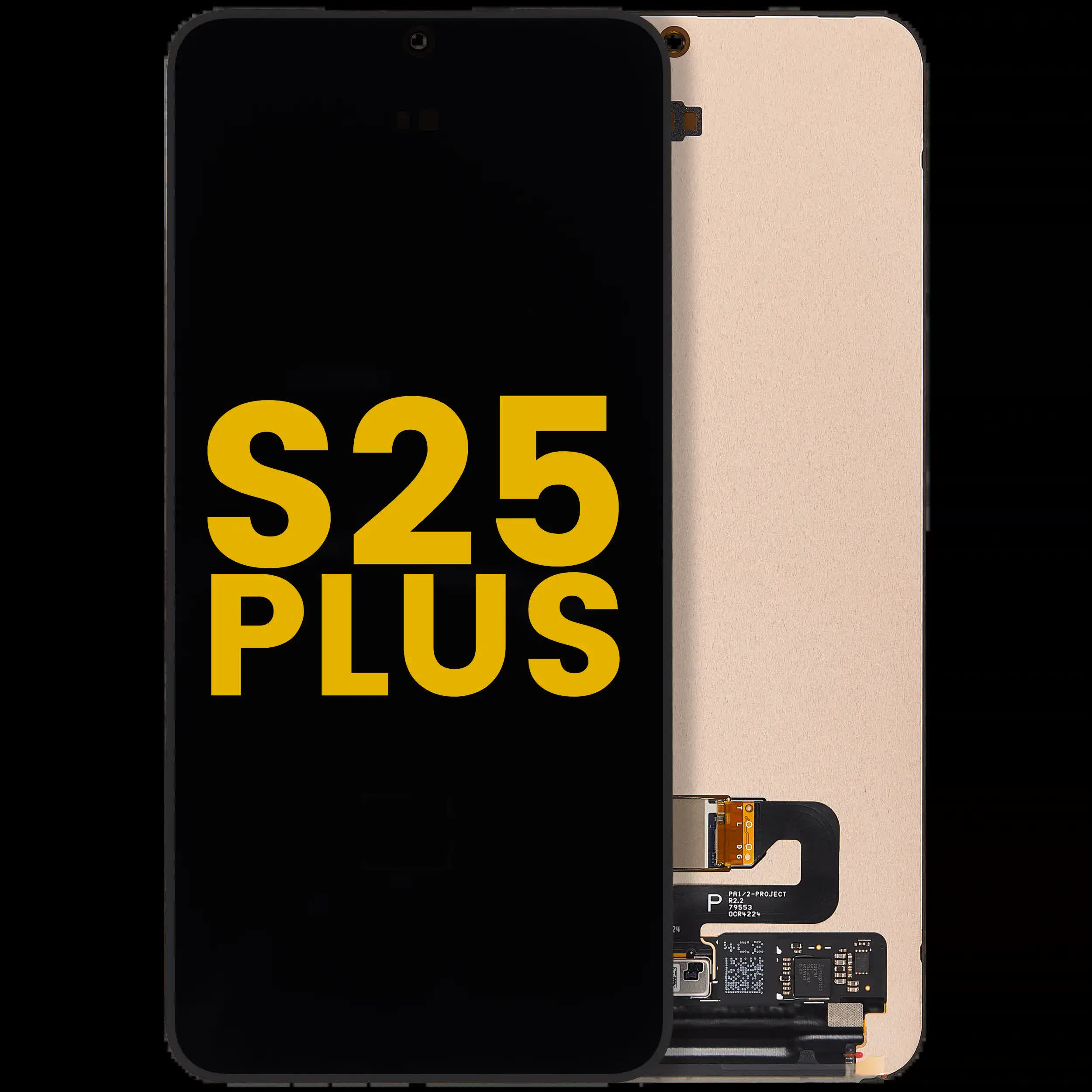 OLED Display ohne Rahmen für Samsung Galaxy S25 Plus 5G (professionell aufgearbeitet)