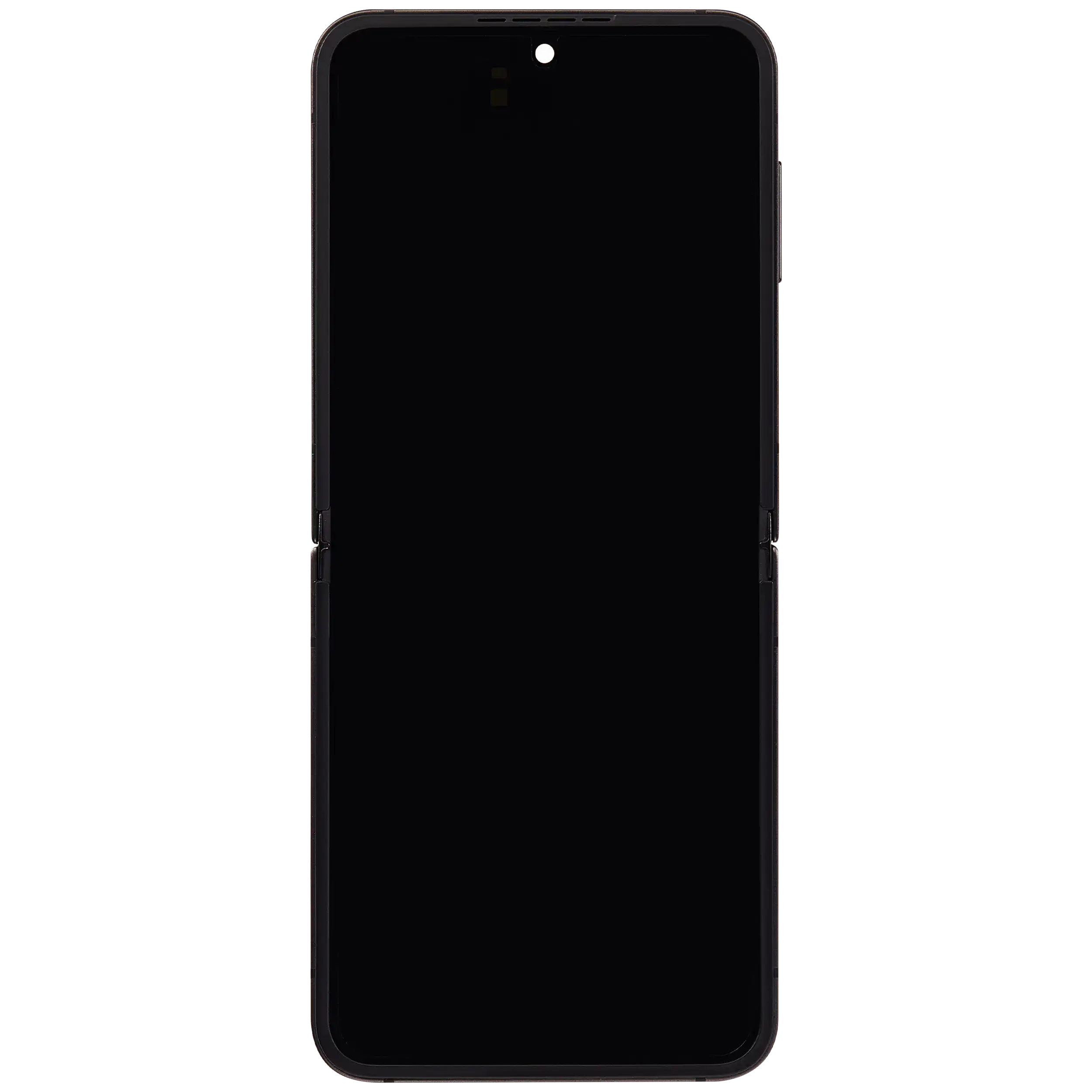 Inner OLED Display mit Rahmen für Samsung Galaxy Z Flip 6 5G (US & International) (Service Pack) (Black (Schwarz)) – Bild 3