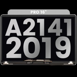 komplette LCD-Displayeinheit für MacBook Pro 16" A2141 (2019) (ausgebautes Originalteil: Grade C) (Space Gray)