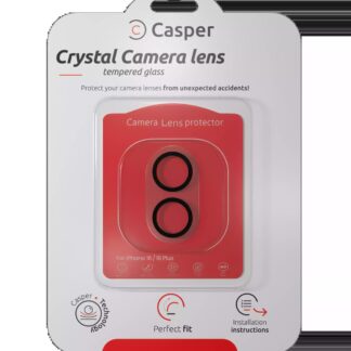 Casper Kameraglas Protector für iPhone 17 / 16 / 16 Plus (Crystal Full Abdeckung)