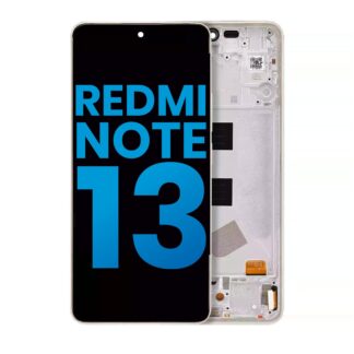 LCD Display mit Rahmen für Xiaomi Redmi Note 13 4G (Aftermarket: Incell) (Ocean Sunset)
