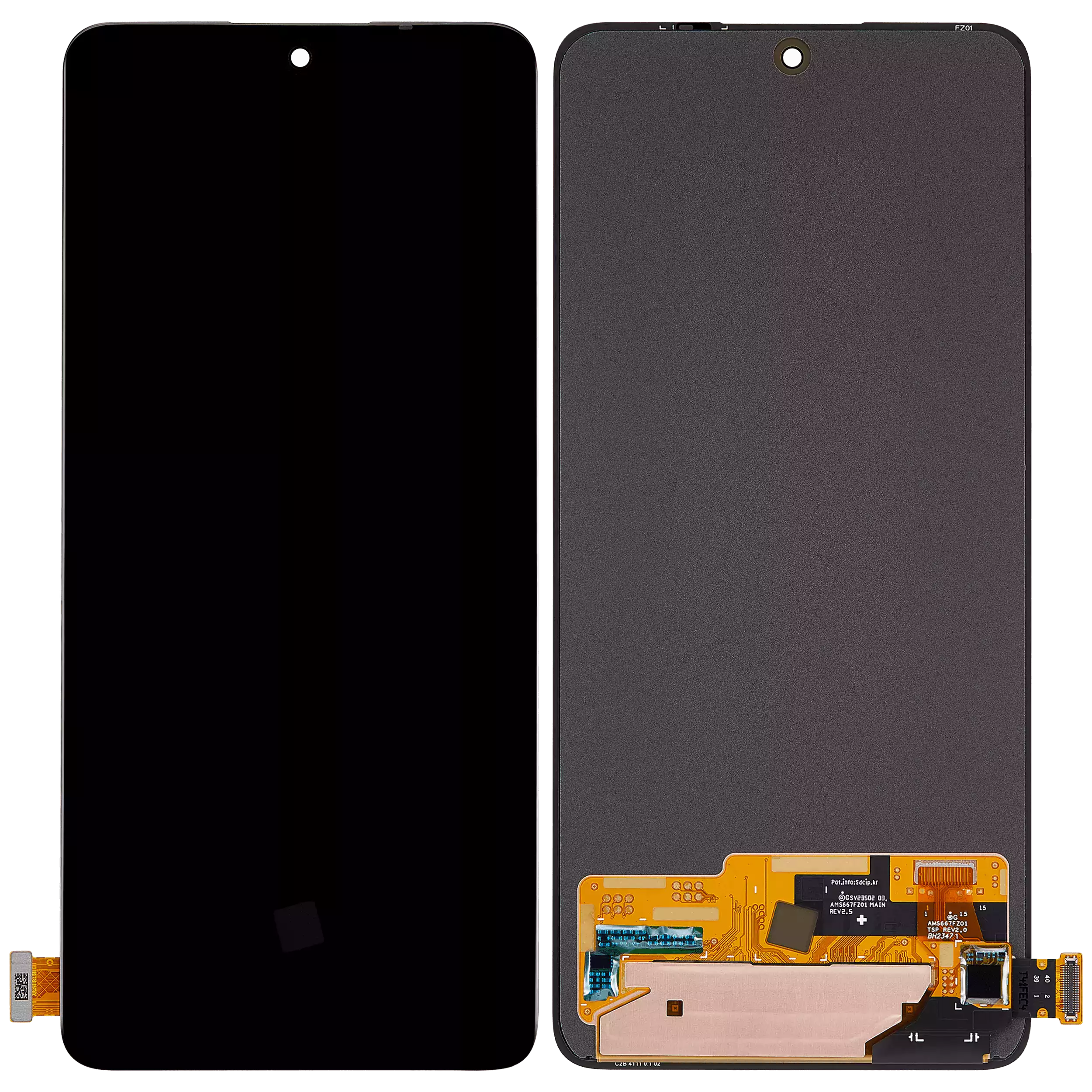 OLED Display ohne Rahmen für Xiaomi Redmi Note 13 4G (professionell aufgearbeitet) – Bild 2