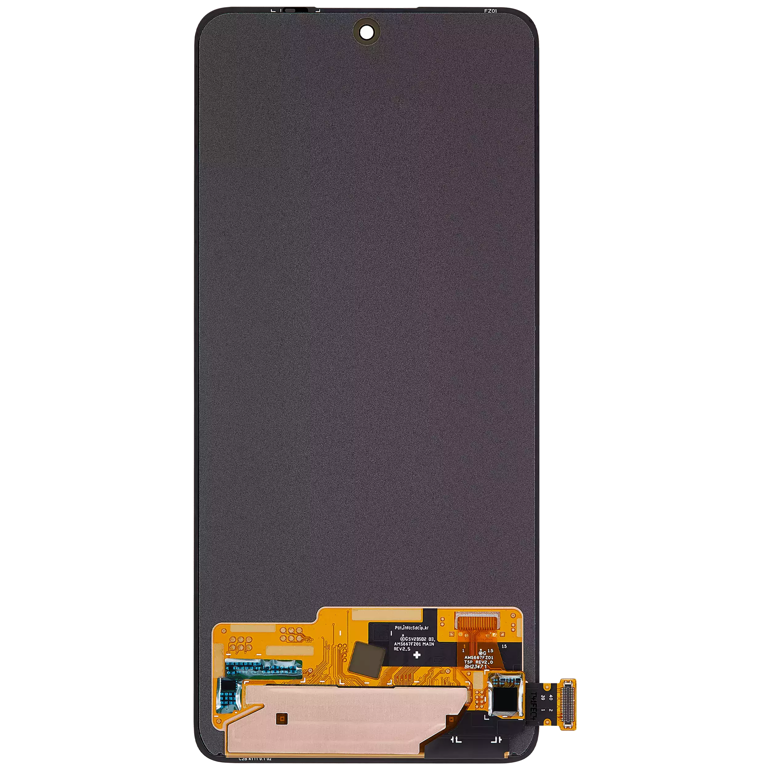 OLED Display ohne Rahmen für Xiaomi Redmi Note 13 4G (professionell aufgearbeitet) – Bild 4