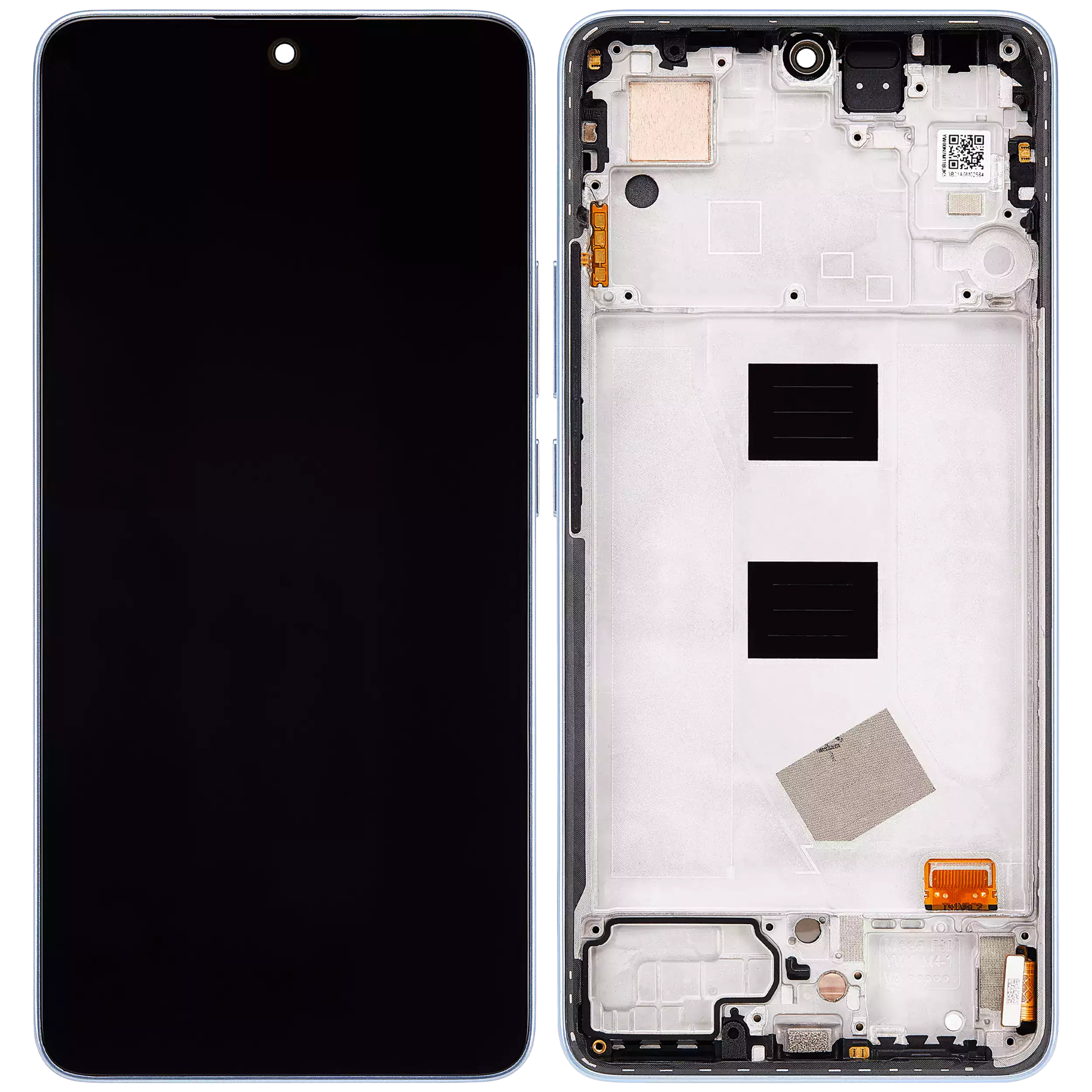 OLED Display mit Rahmen für Xiaomi Redmi Note 13 4G (professionell aufgearbeitet) (Ice Blue) – Bild 2