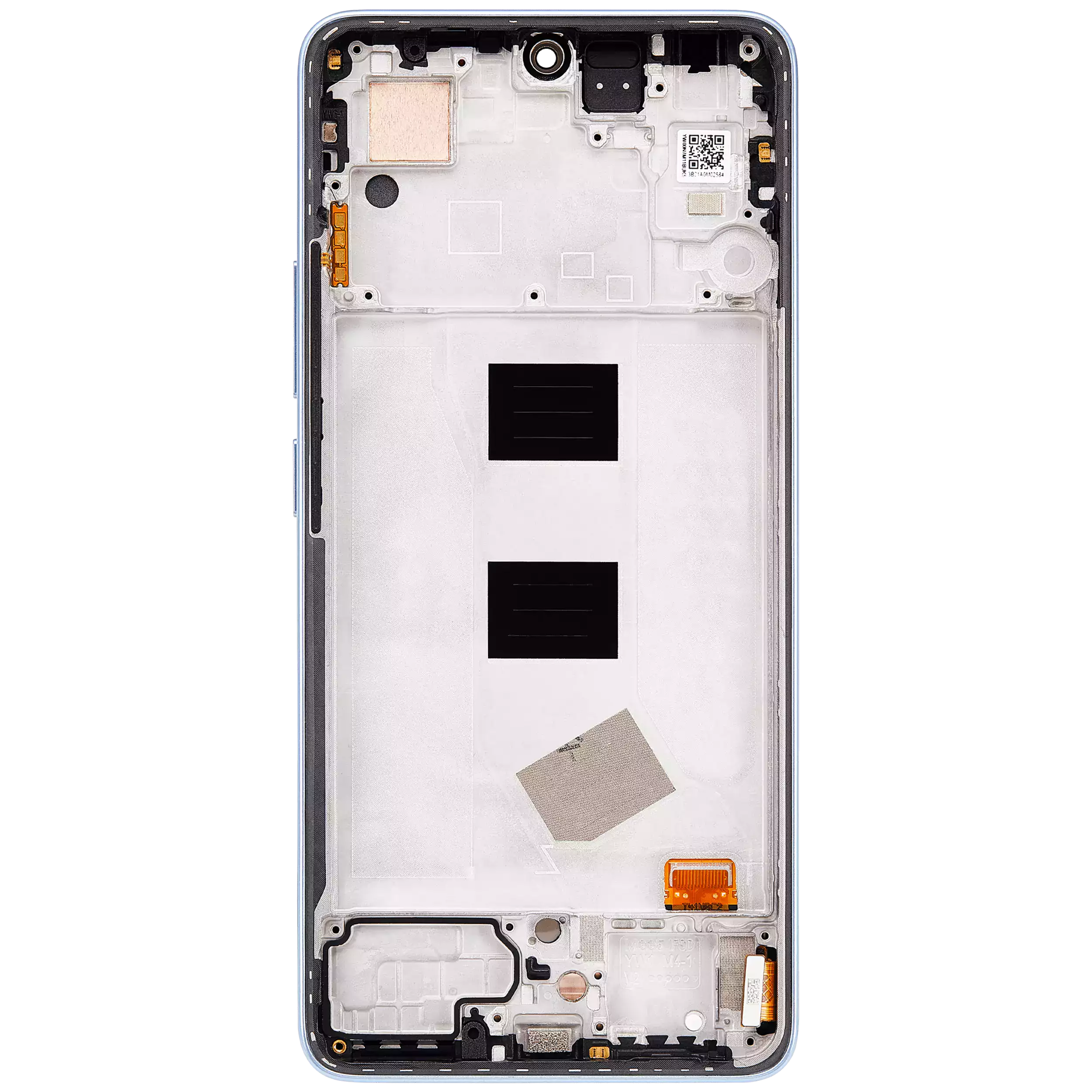 OLED Display mit Rahmen für Xiaomi Redmi Note 13 4G (professionell aufgearbeitet) (Ice Blue) – Bild 4