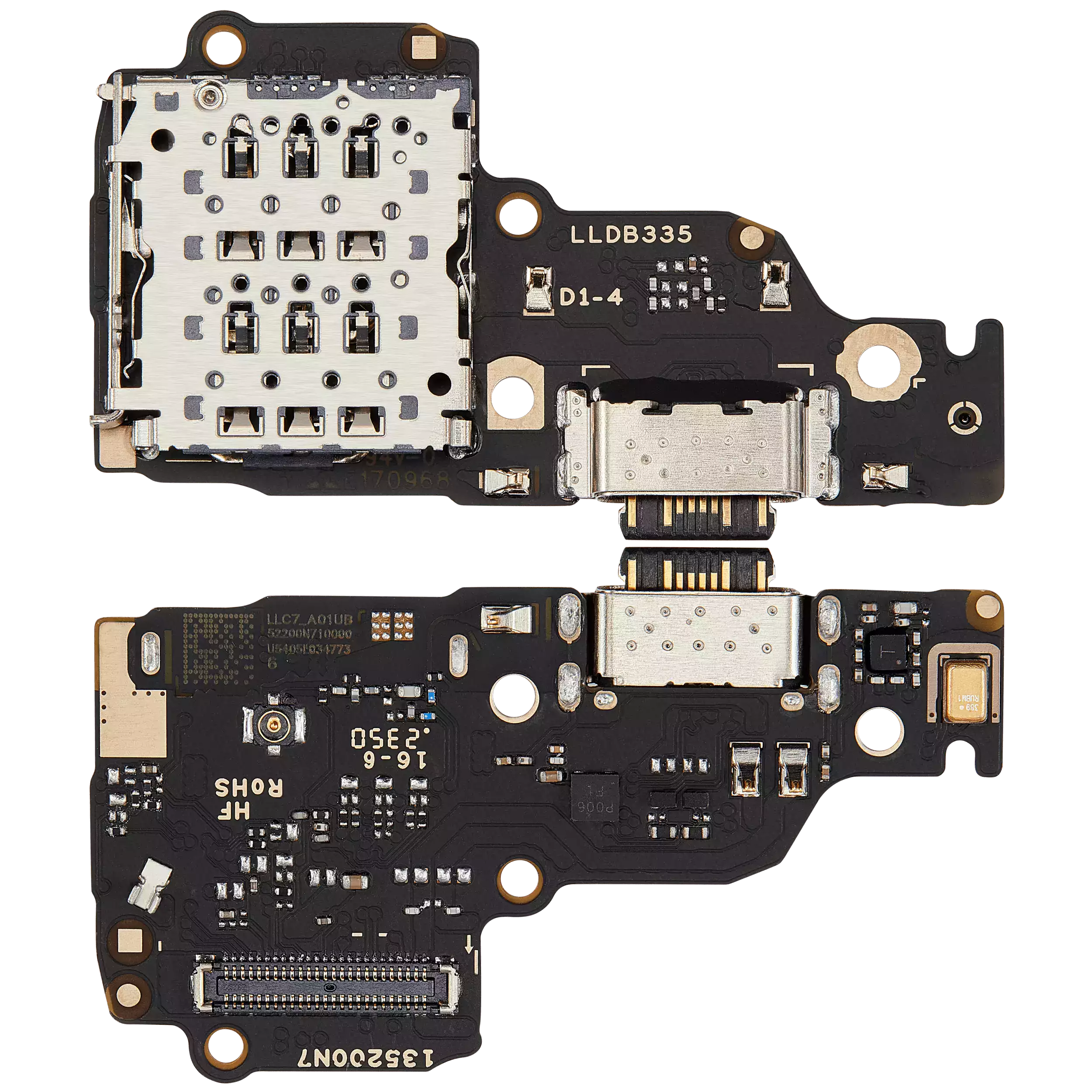 Ladebuchse mit PCB-Platine für Xiaomi Redmi Note 13 4G – Bild 2