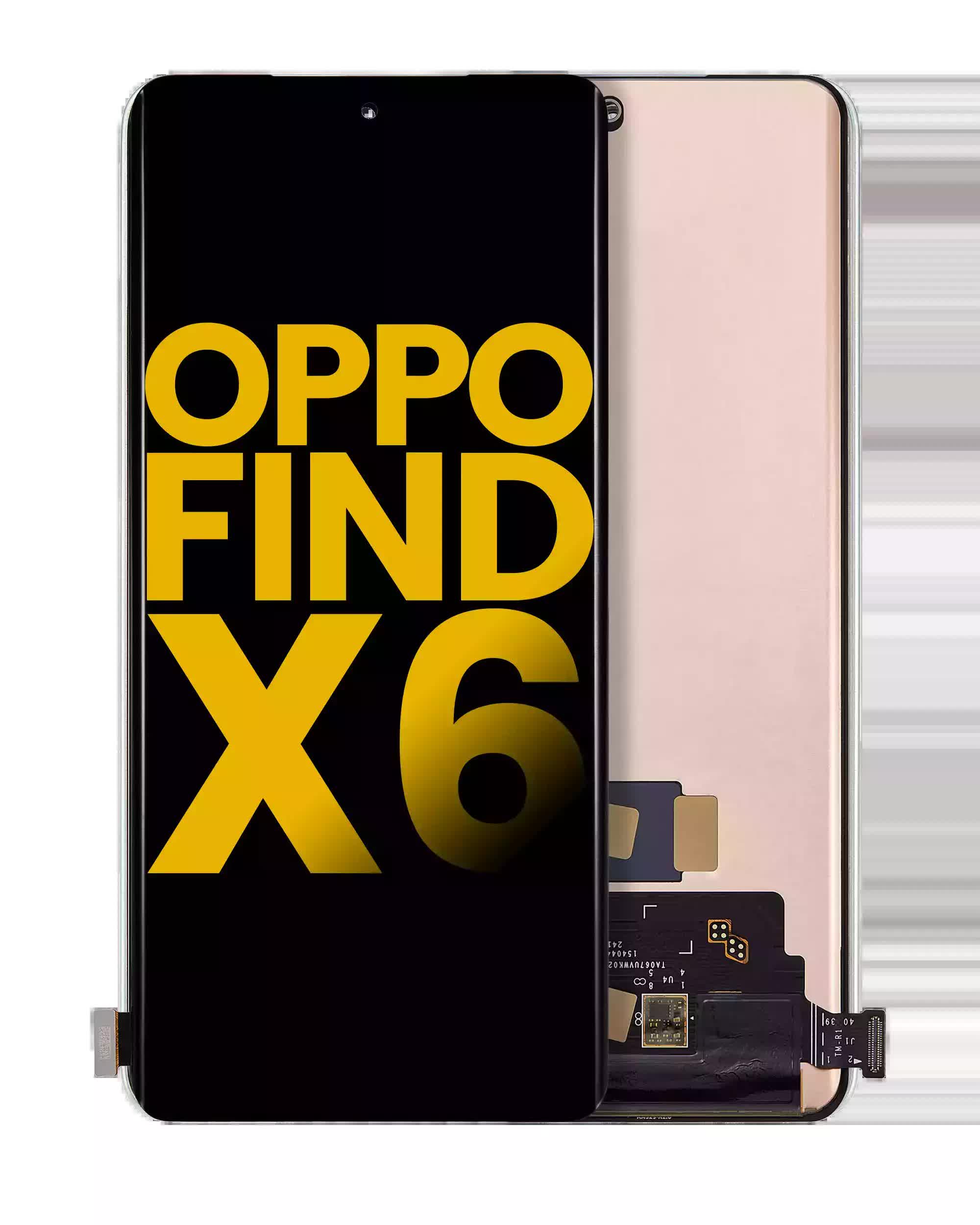 OLED Display ohne Rahmen für Oppo Find X6 (professionell aufgearbeitet)