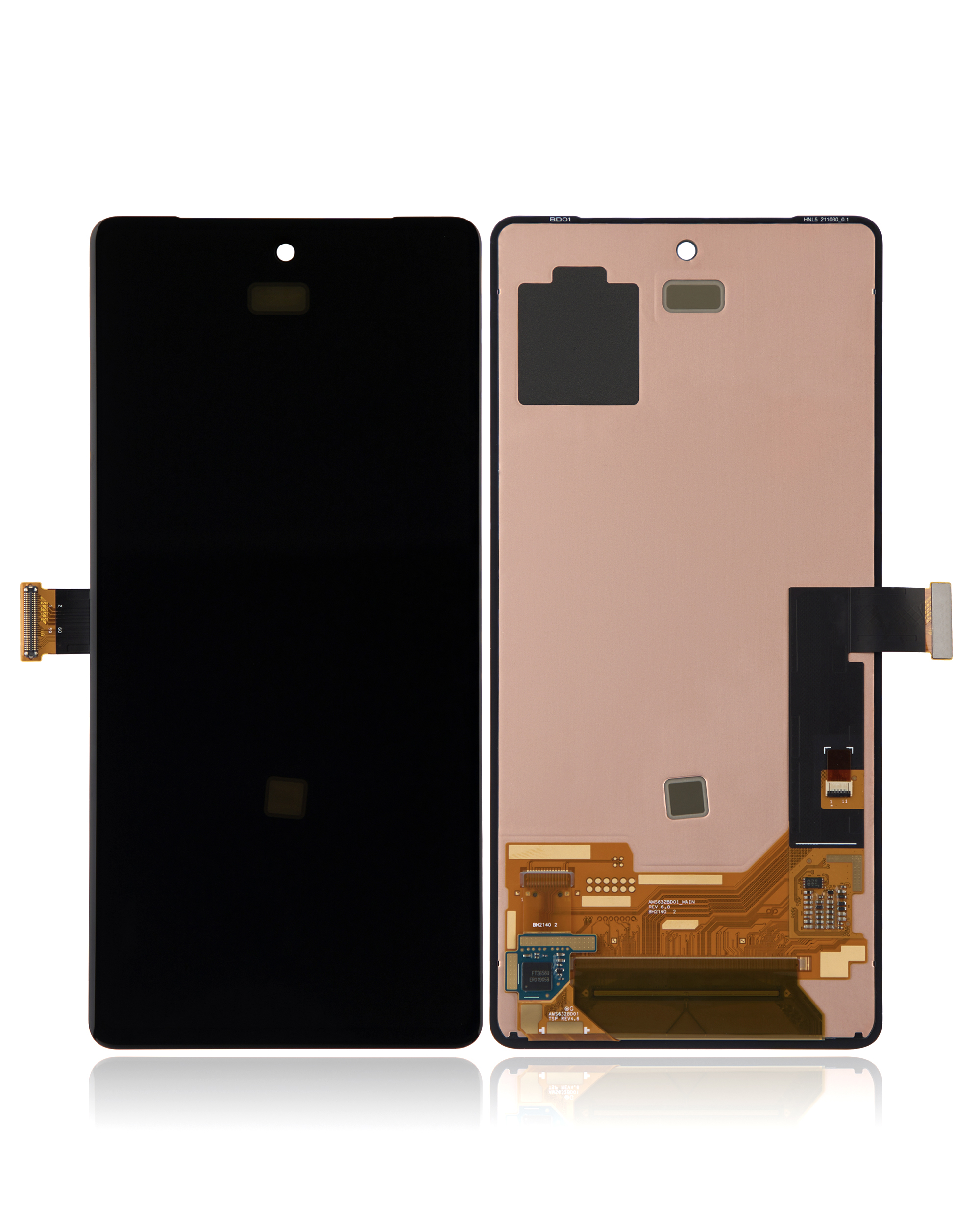 OLED Display ohne Rahmen (ohne Fingerprint Sensor) für Google Pixel 7 (professionell aufgearbeitet) – Bild 2