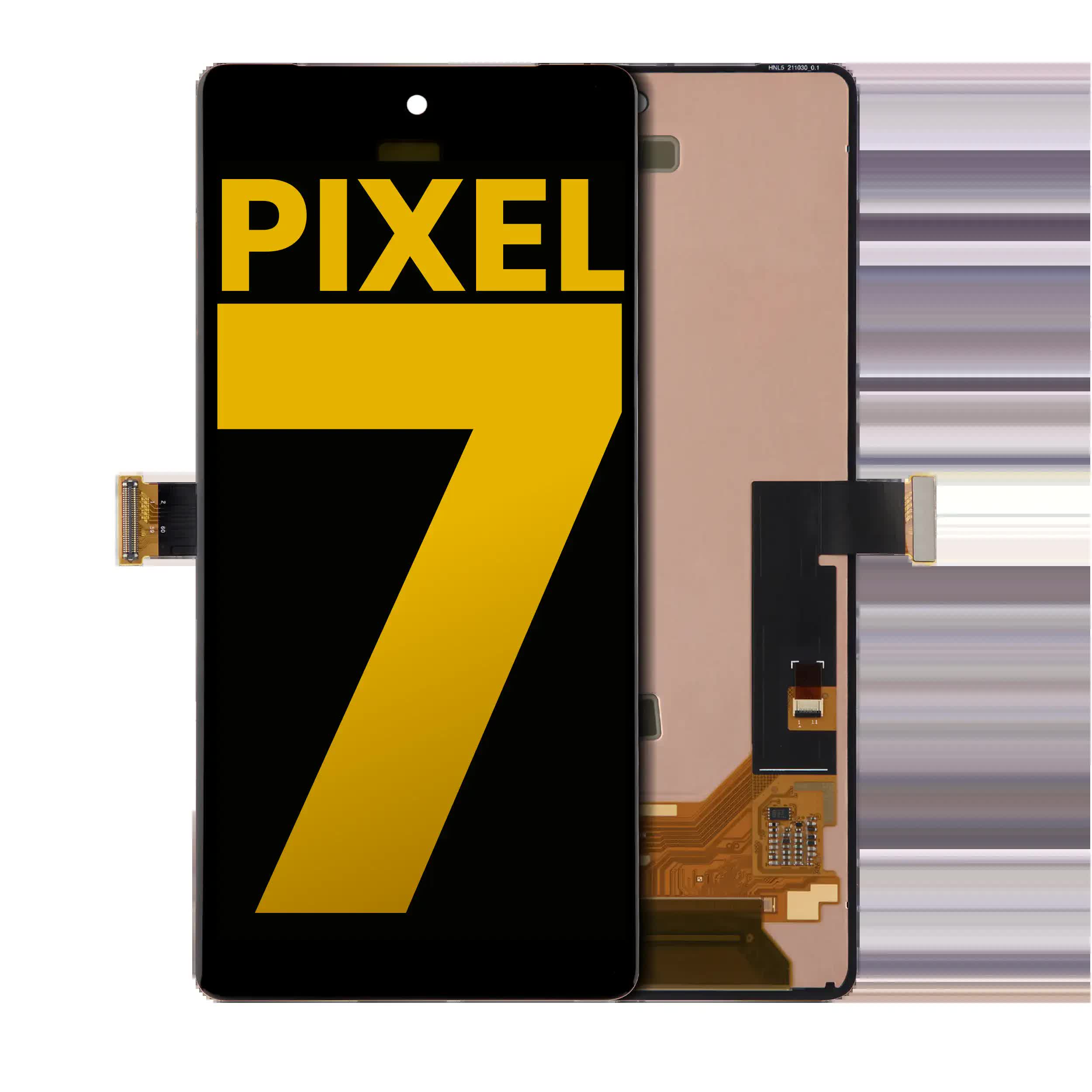 OLED Display ohne Rahmen (ohne Fingerprint Sensor) für Google Pixel 7 (professionell aufgearbeitet)