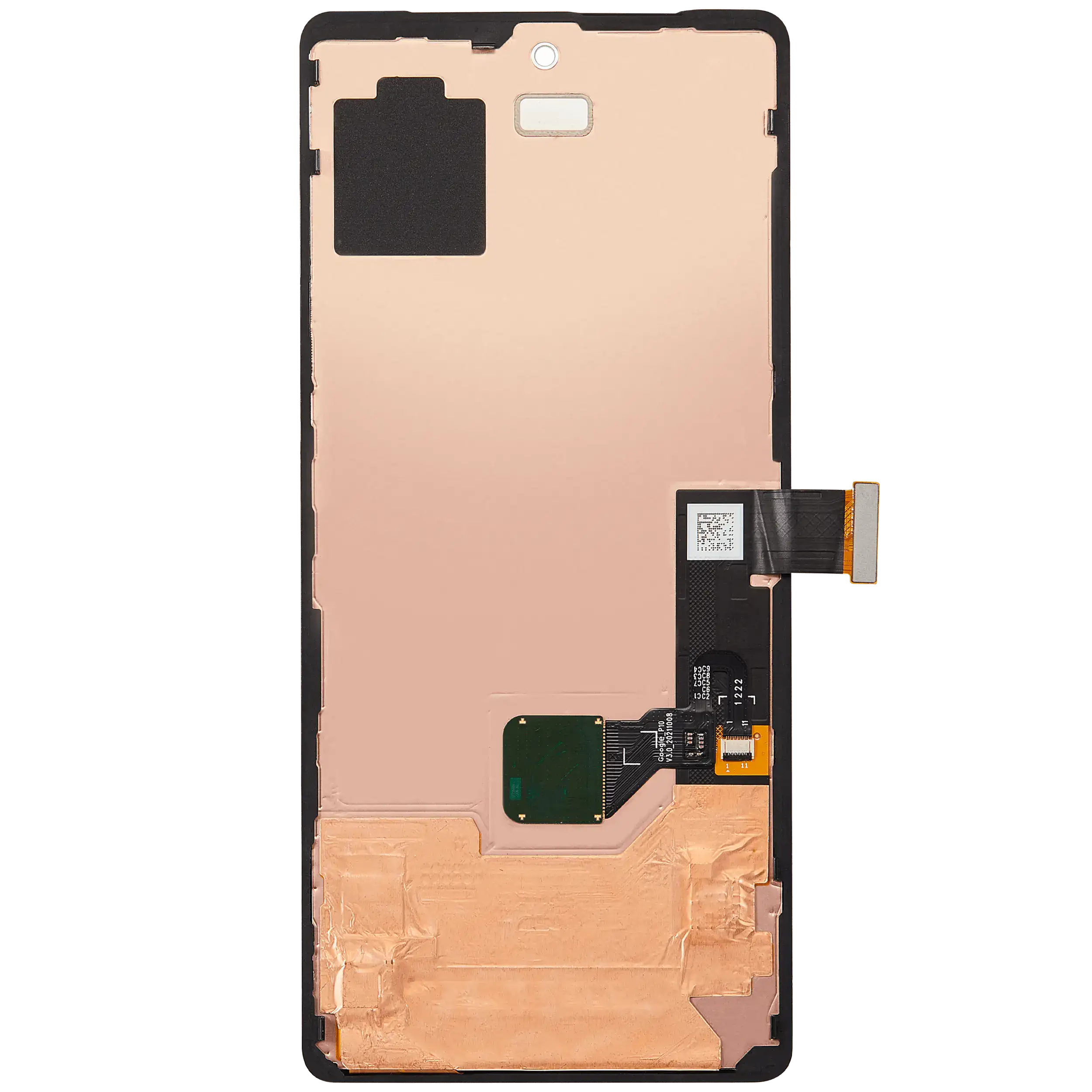 OLED Display mit Rahmen (mit Fingerprint Sensor) für Google Pixel 7 (professionell aufgearbeitet) – Bild 4